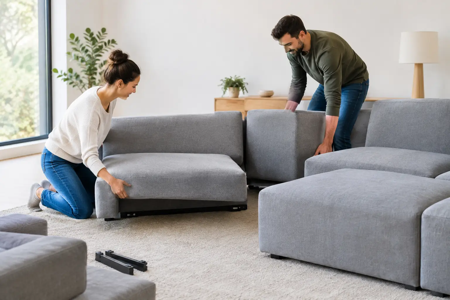 How to Assemble Modular Sofas in Your Home