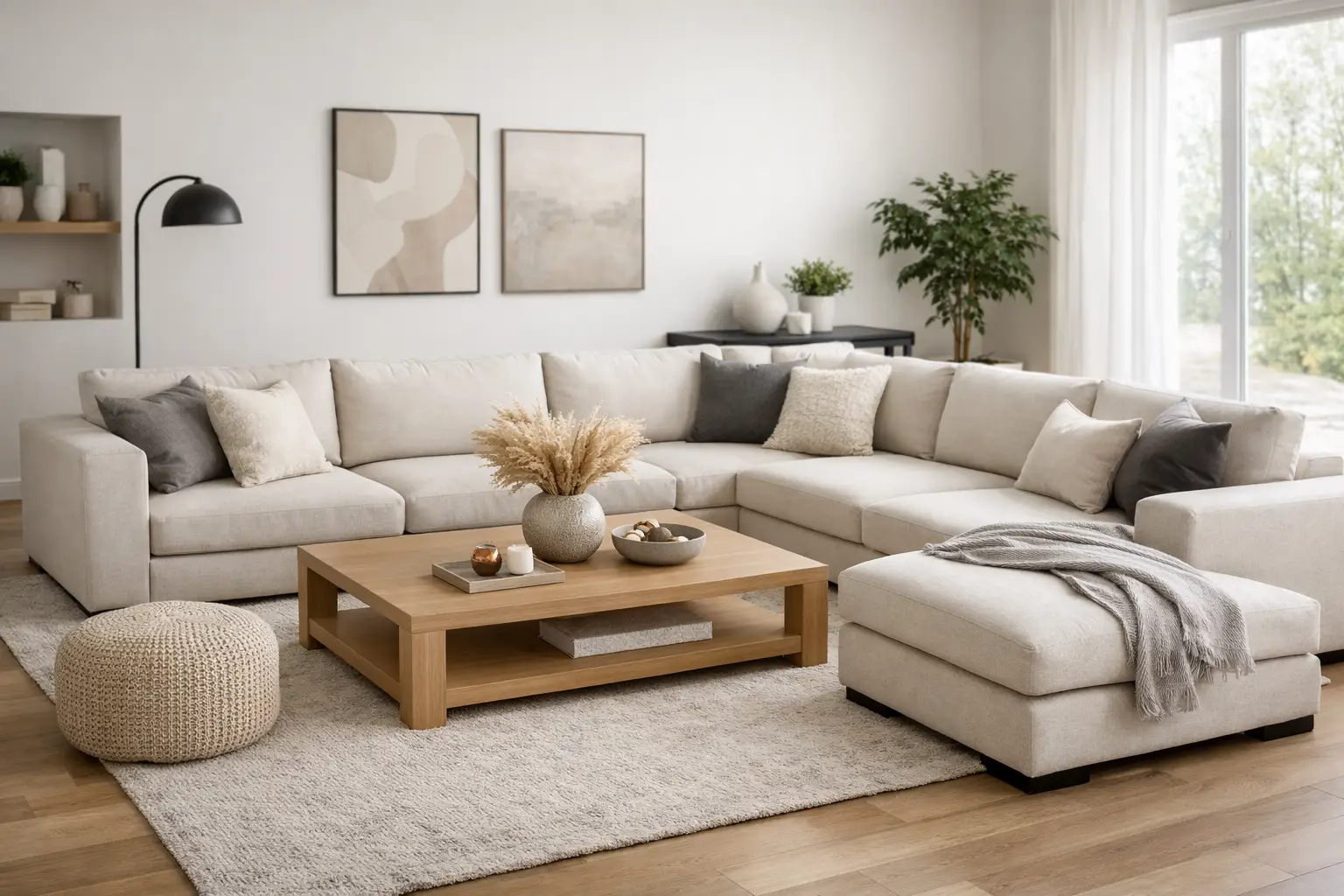 How to Style U Shaped Sofa in Your Living Room