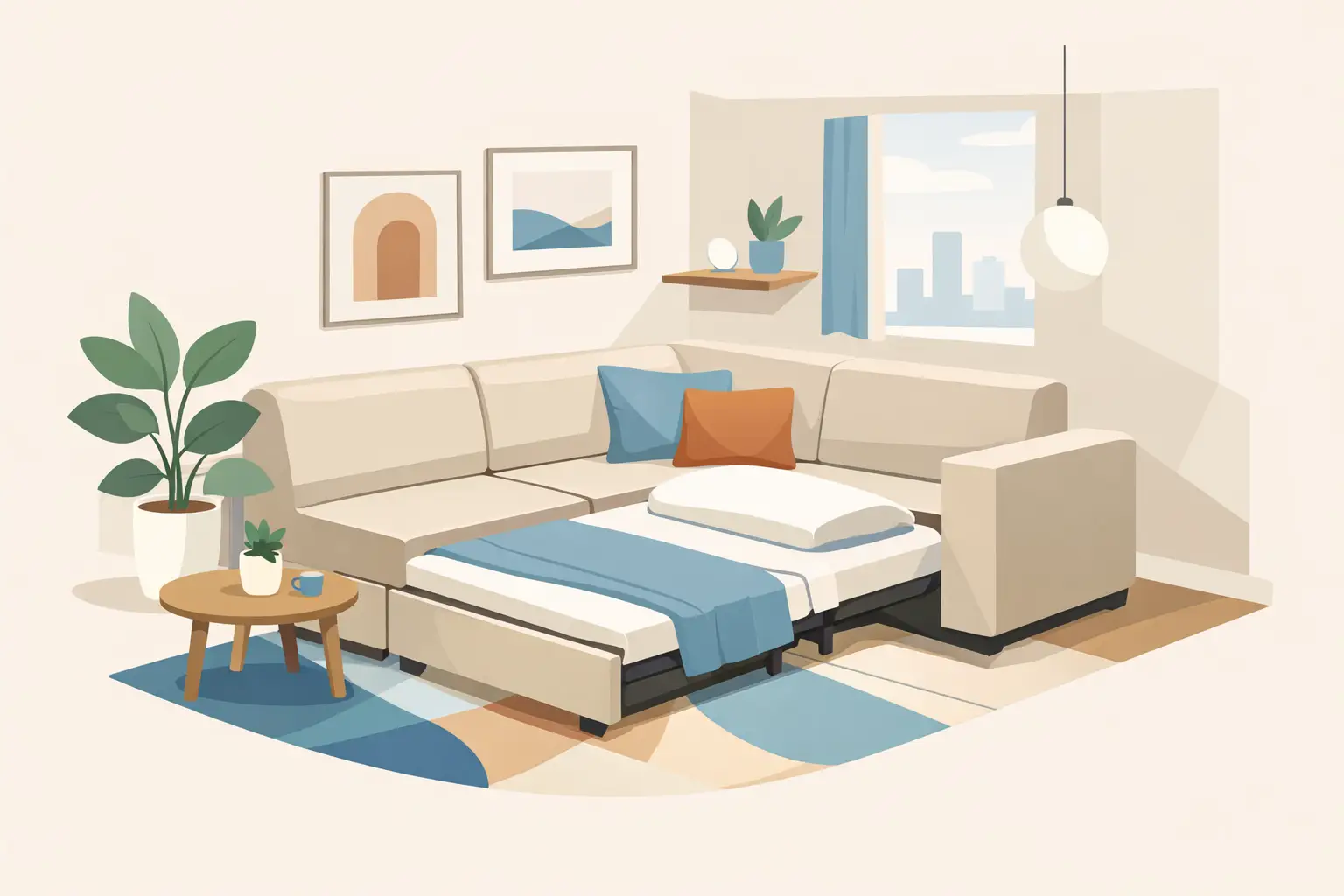 Corner Sofa Beds for Small Spaces