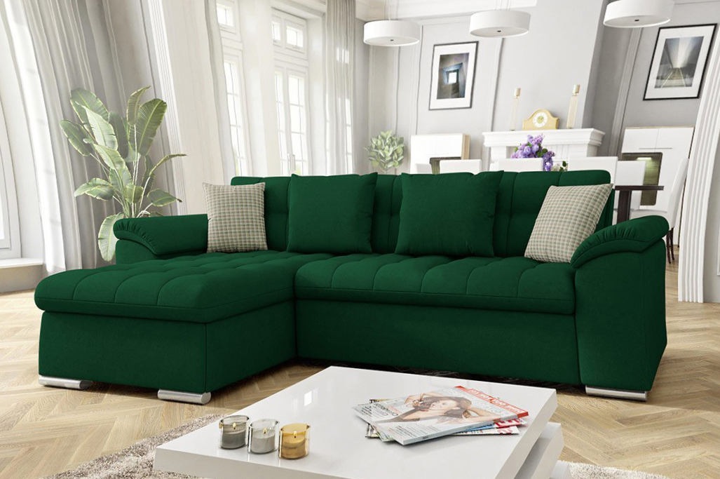 Dover Mini Corner Sofa bed with Storage K19
