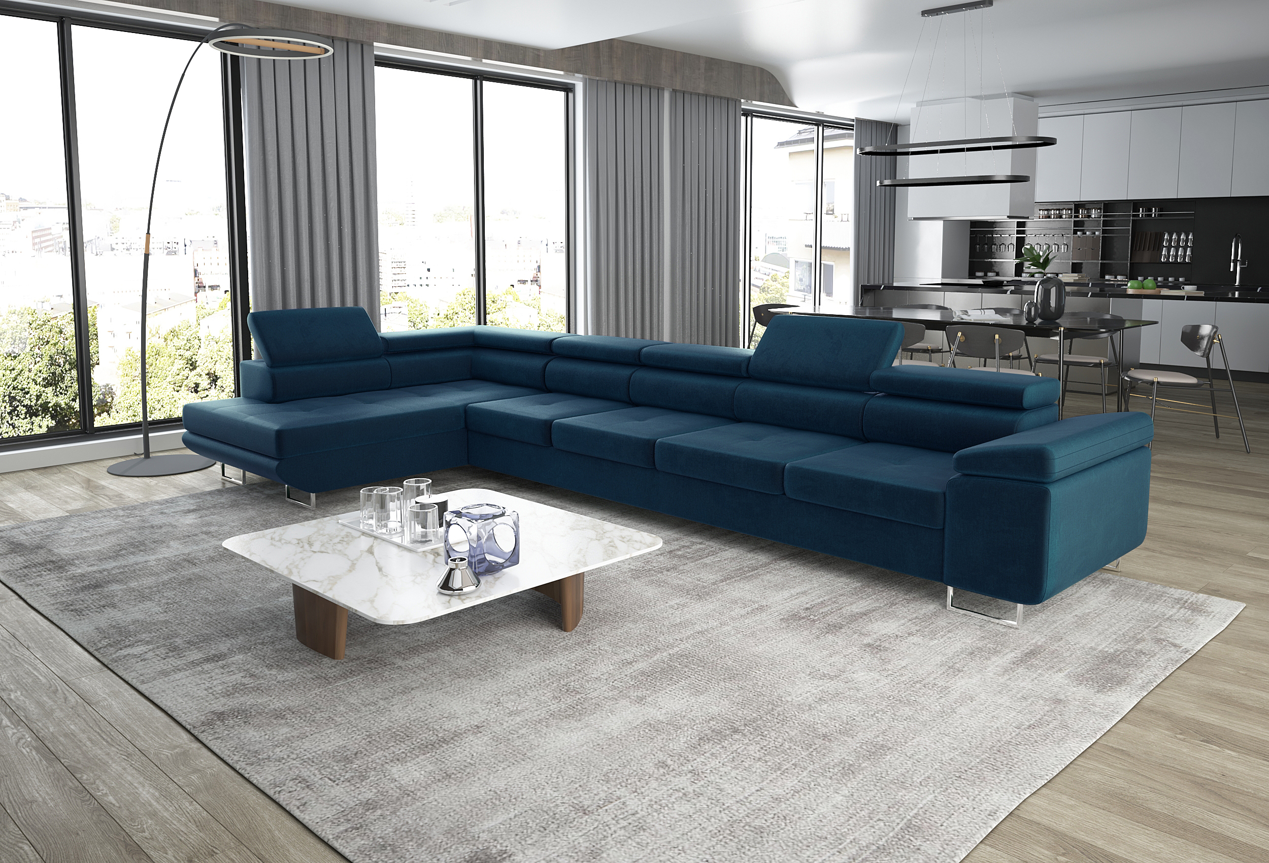 Tetrad Rodeo MAXI Corner Sofa Bed with Storage M77