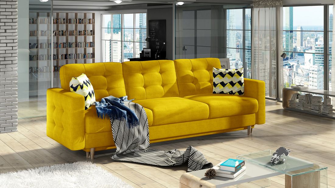 SereneLounge 3 + 1 Seater Sofa Set K43