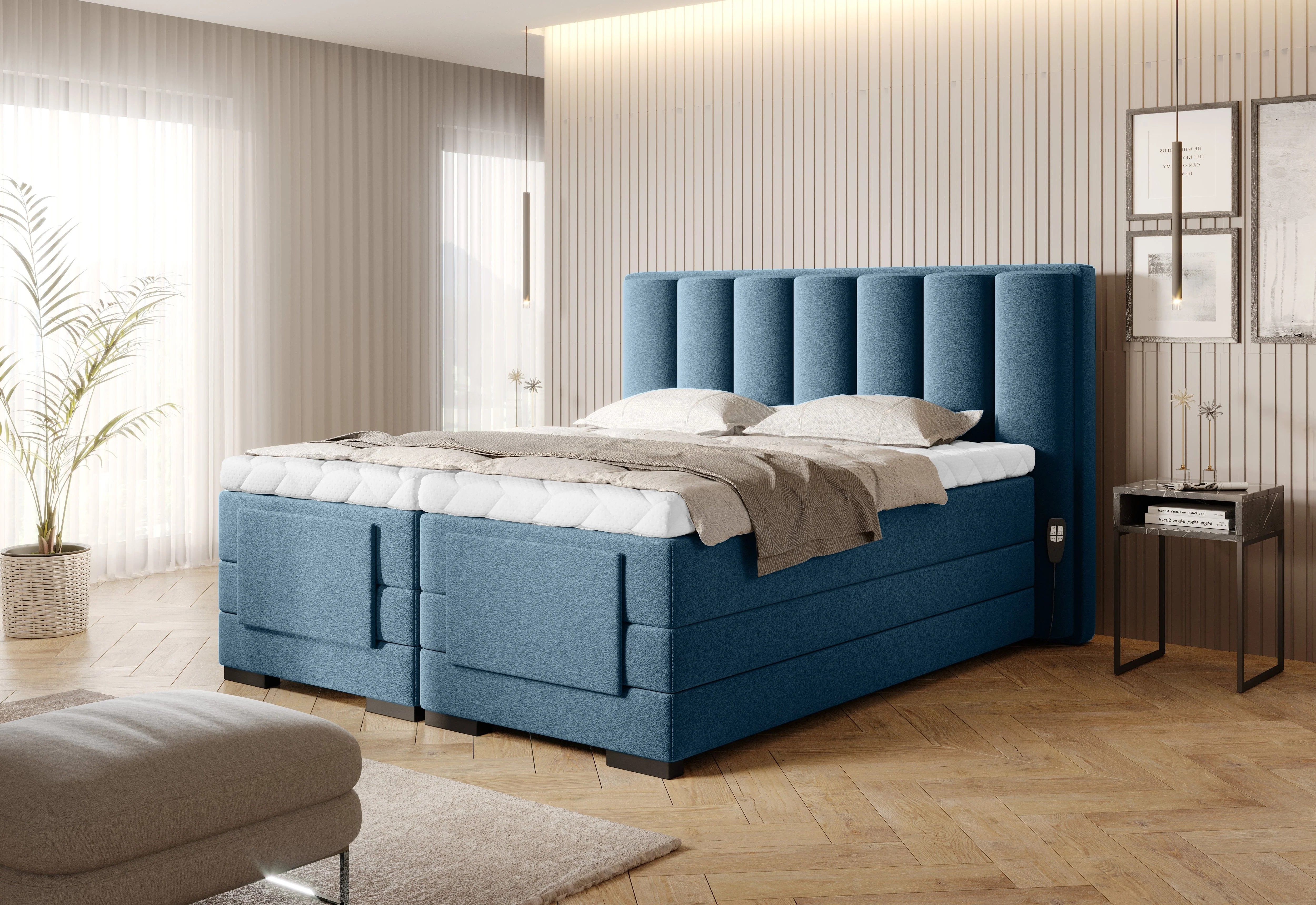 Cardiff Electronic Touch Adjustable Bed SV38