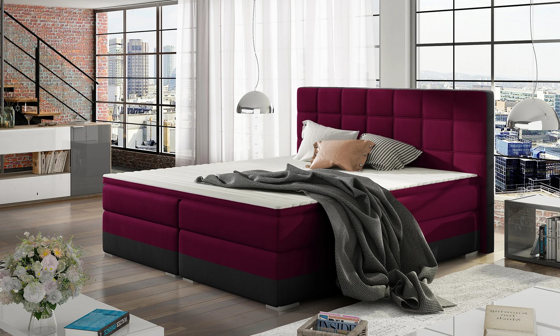 York Spring Box Bed with Storage MV68/MV99