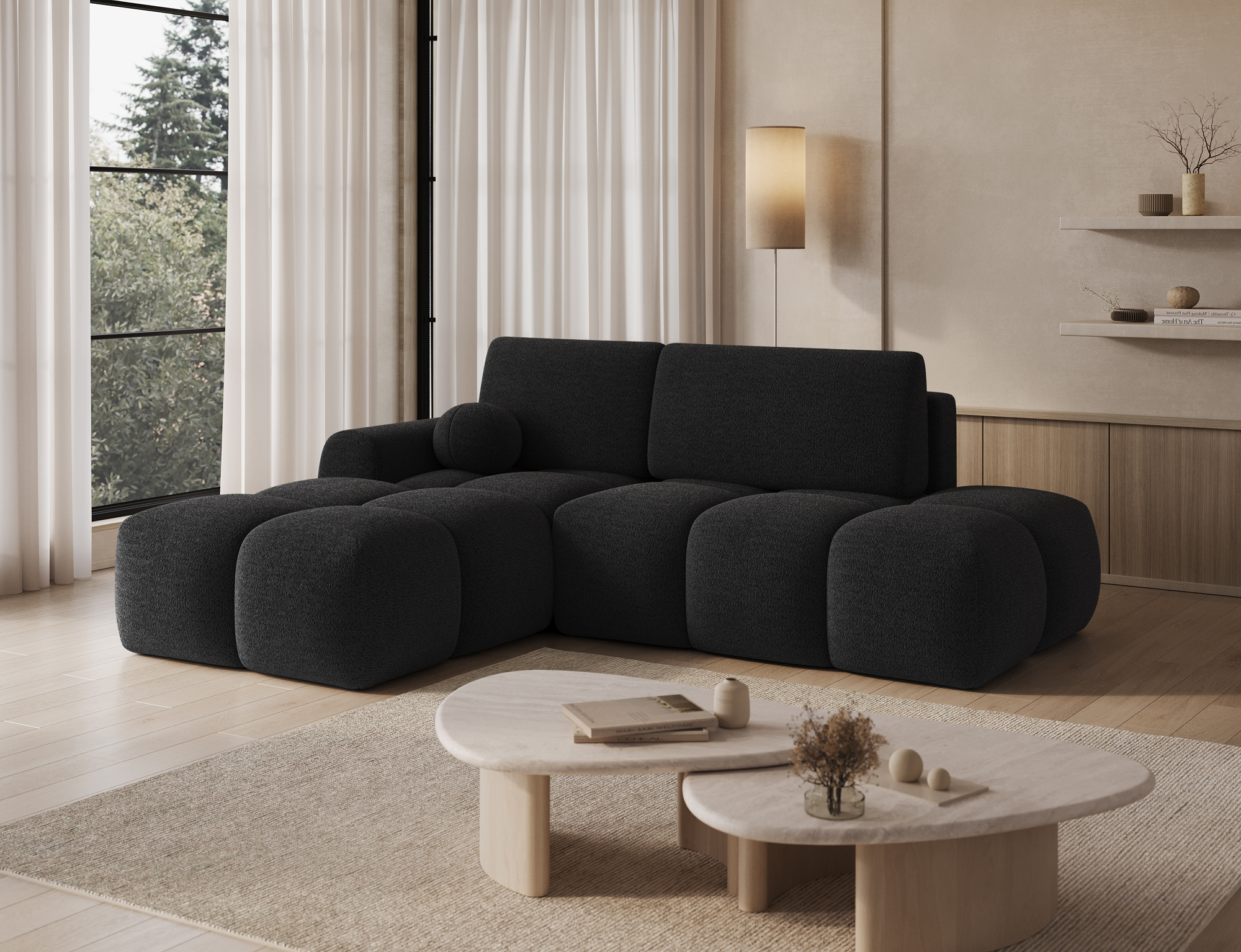 Valaria Corner Sofa Bed with Storage RY05