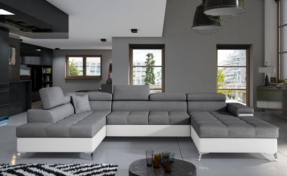 DreamScape U Shaped Sofa Bed with Storage S05/S17