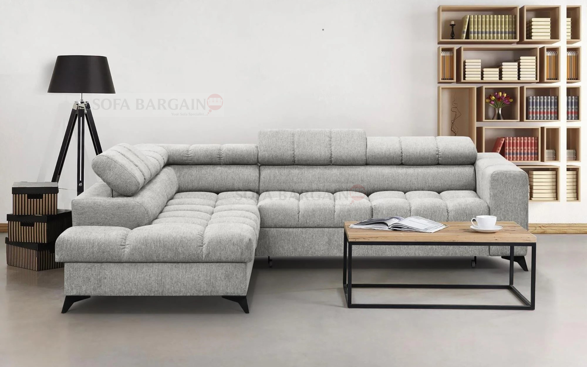 Wycombe Corner Sofa Bed with Storage PL01