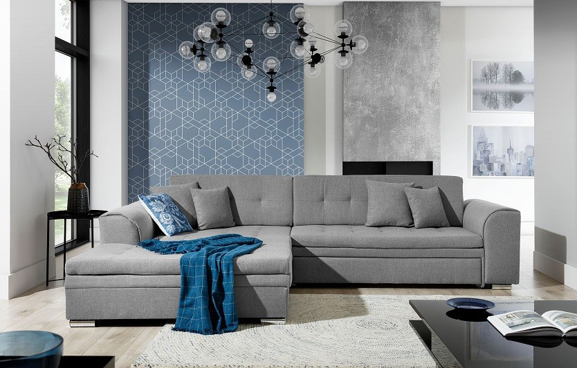ZenHaven Corner Sofa Bed i91