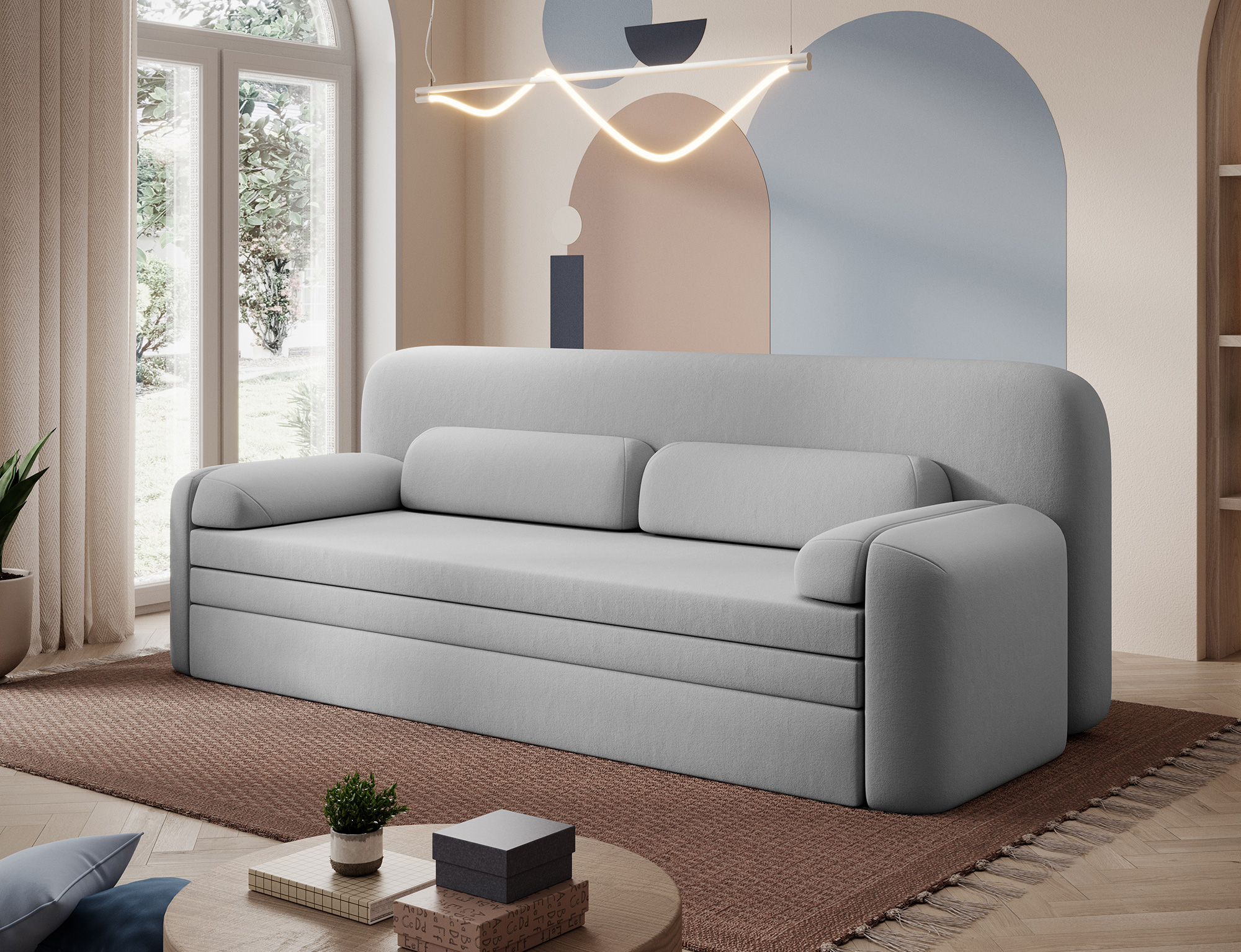 Erith Sofa Bed with Storage SL04