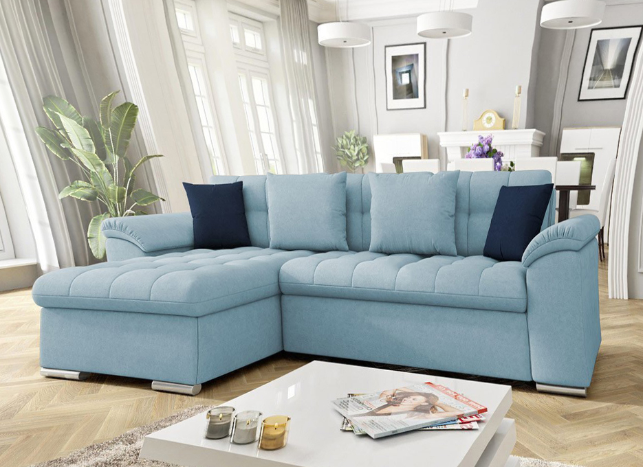 Dover Mini Corner Sofa bed with Storage K31