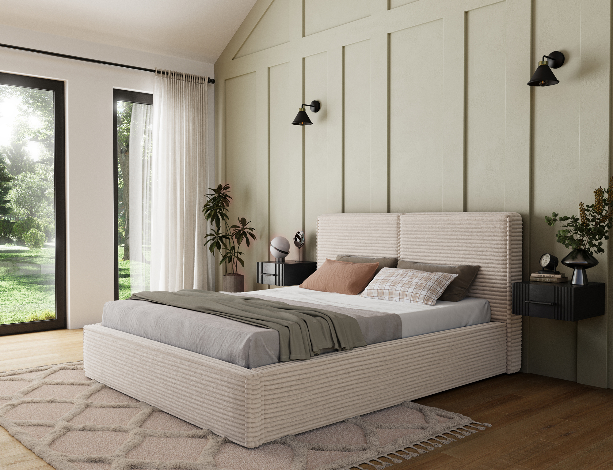 Basel Upholstered Bed ML18