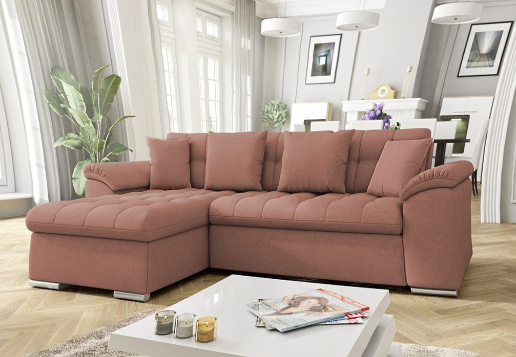 Dover Mini Corner Sofa bed with Storage K29
