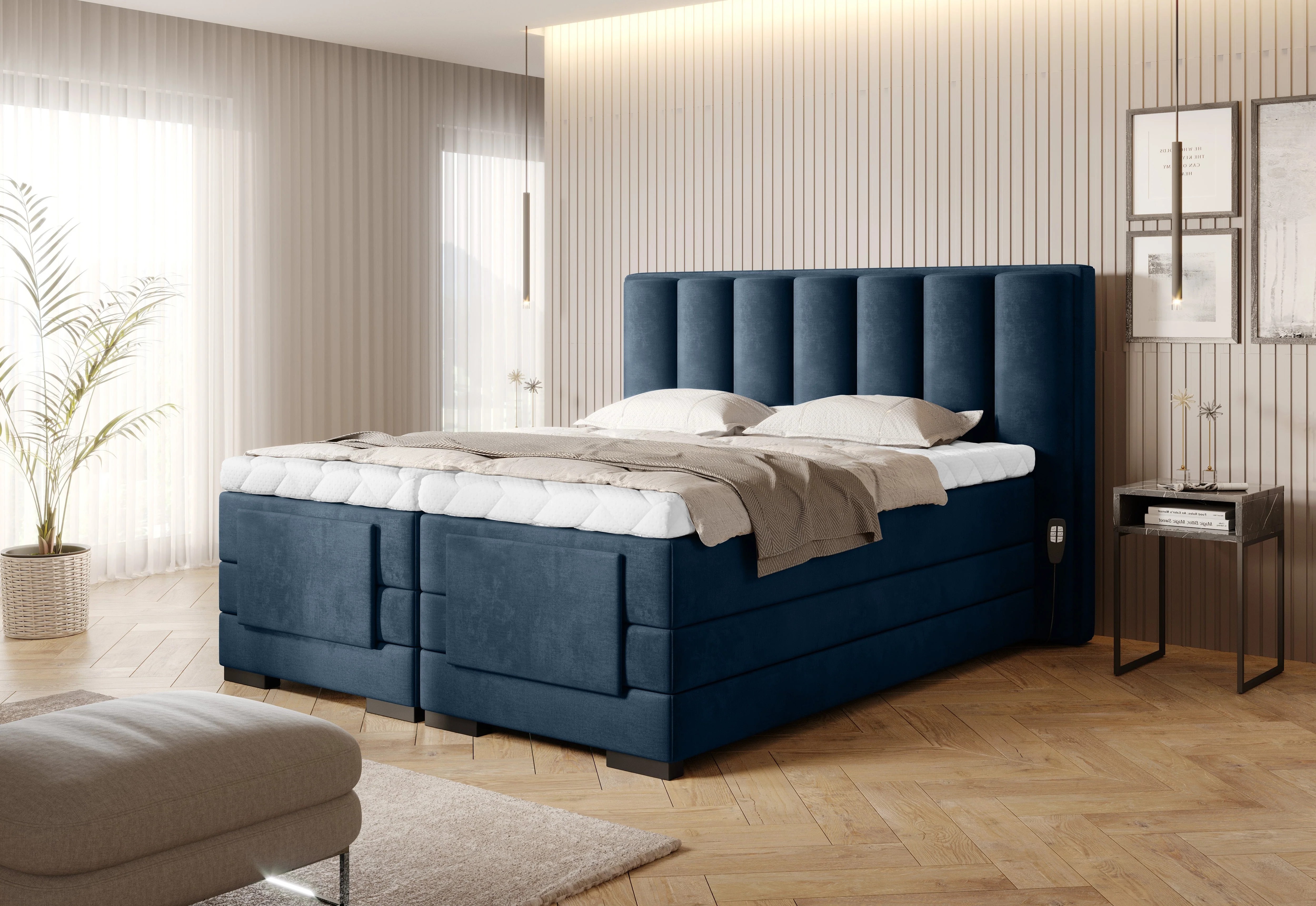 Cardiff Electronic Touch Adjustable Bed N40