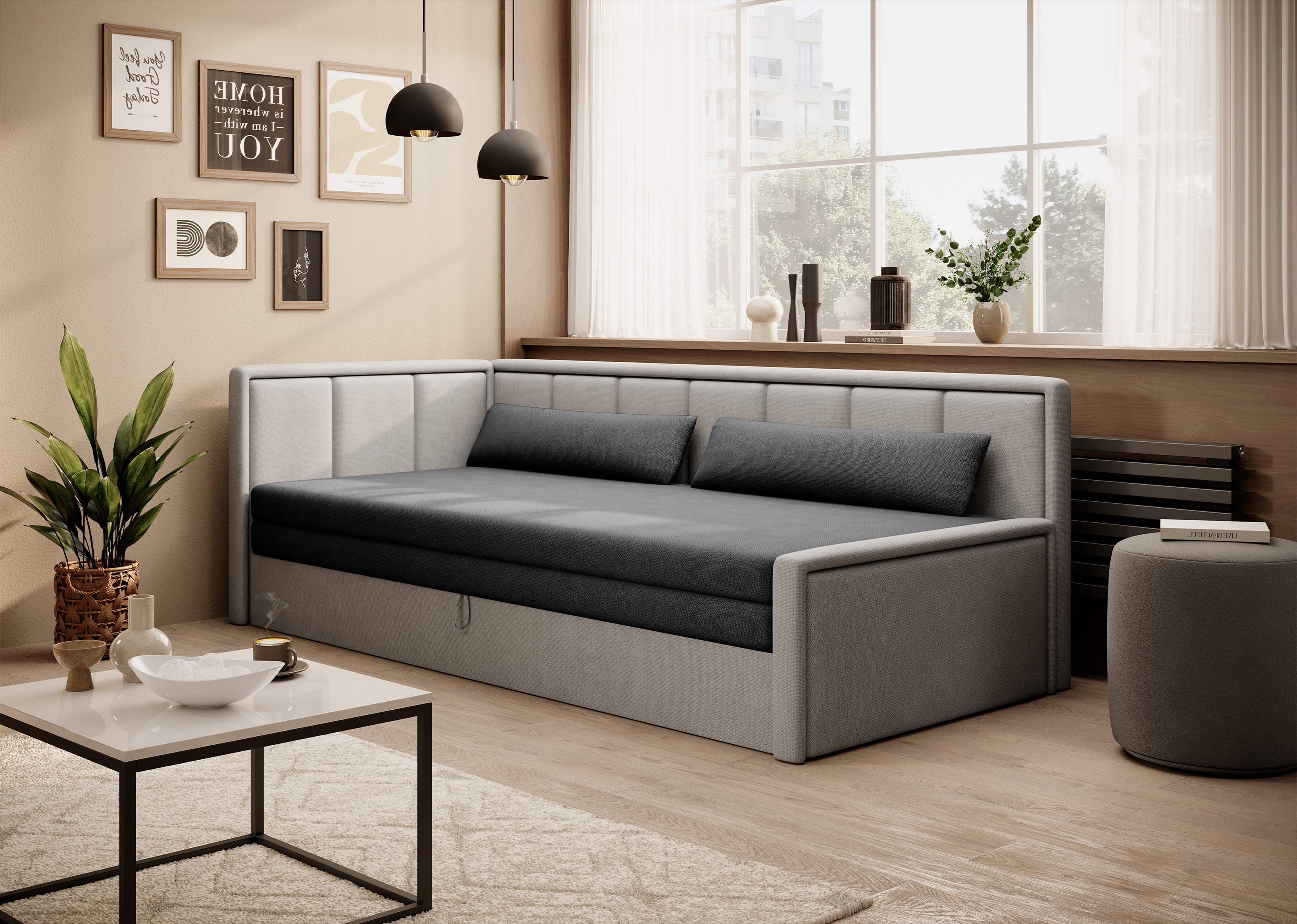 Filok Sofa Bed with Storage PC04/PC03