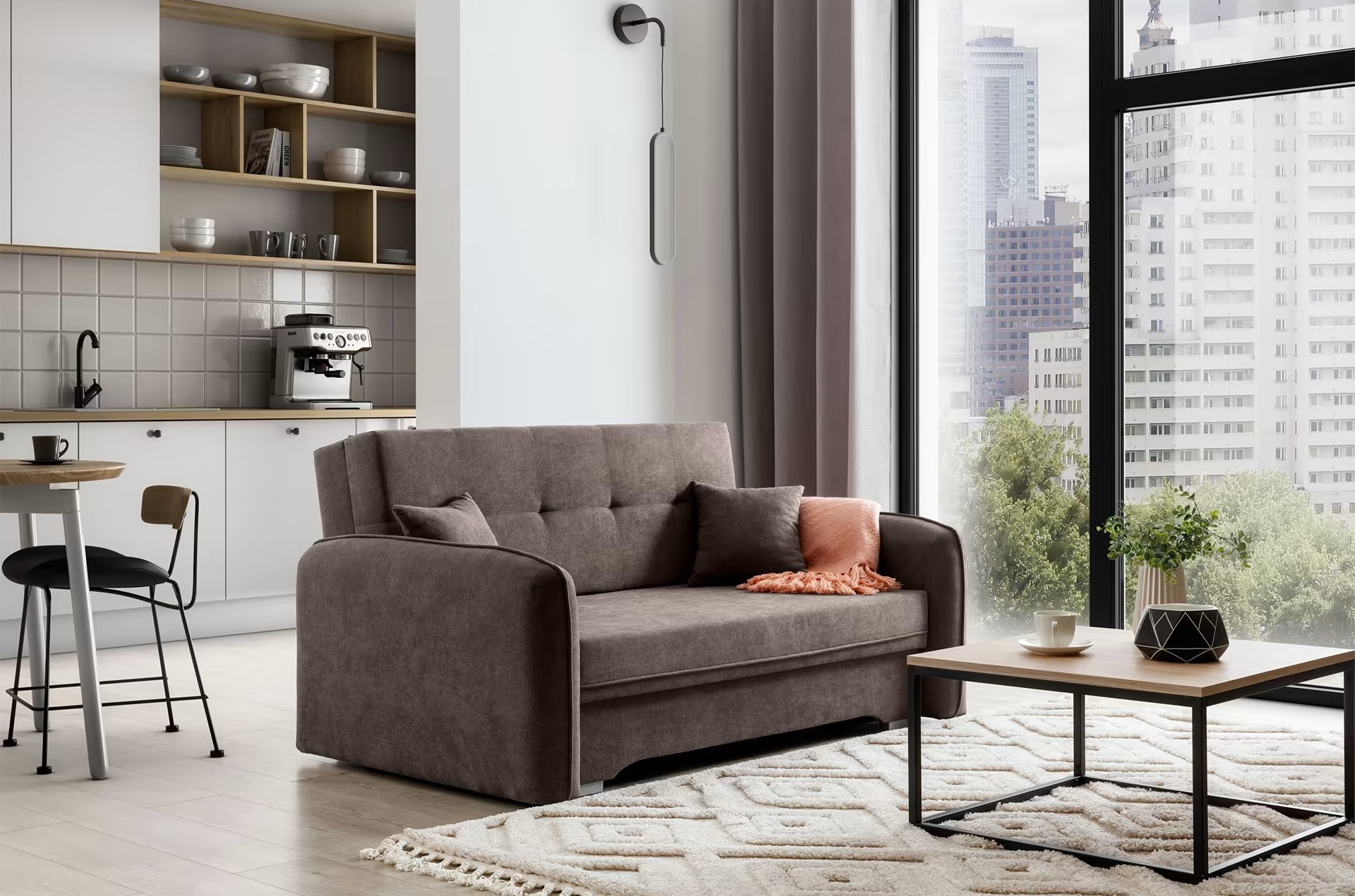 Cheshire Convertible Sofa with Storage PC22