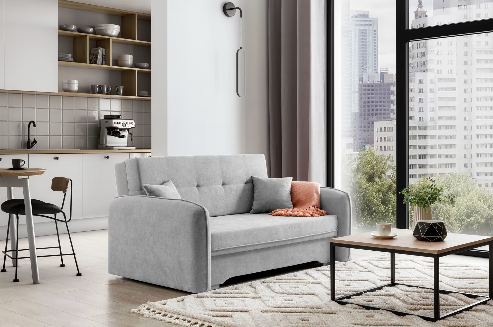 Cheshire Convertible Sofa with Storage PC03