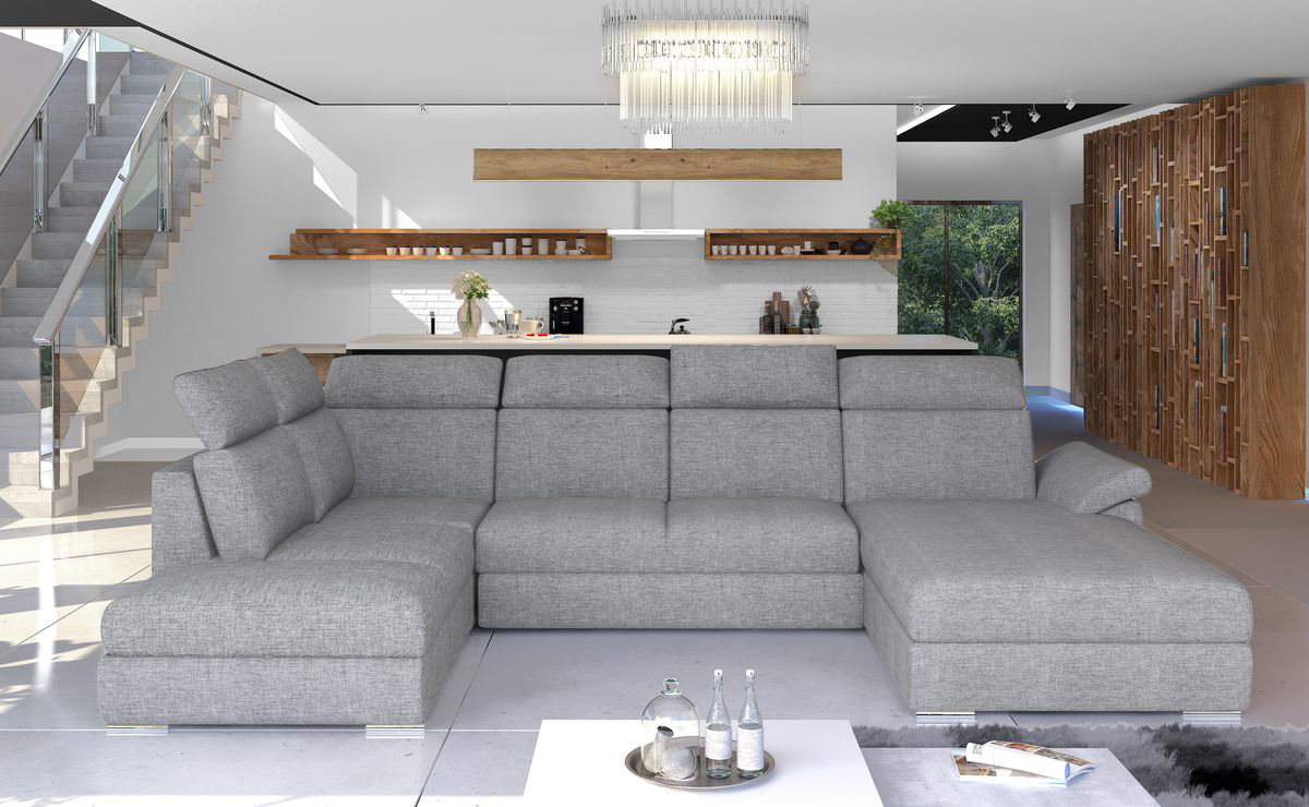 TranquilHaven U Shaped Sleeper with Storage S21