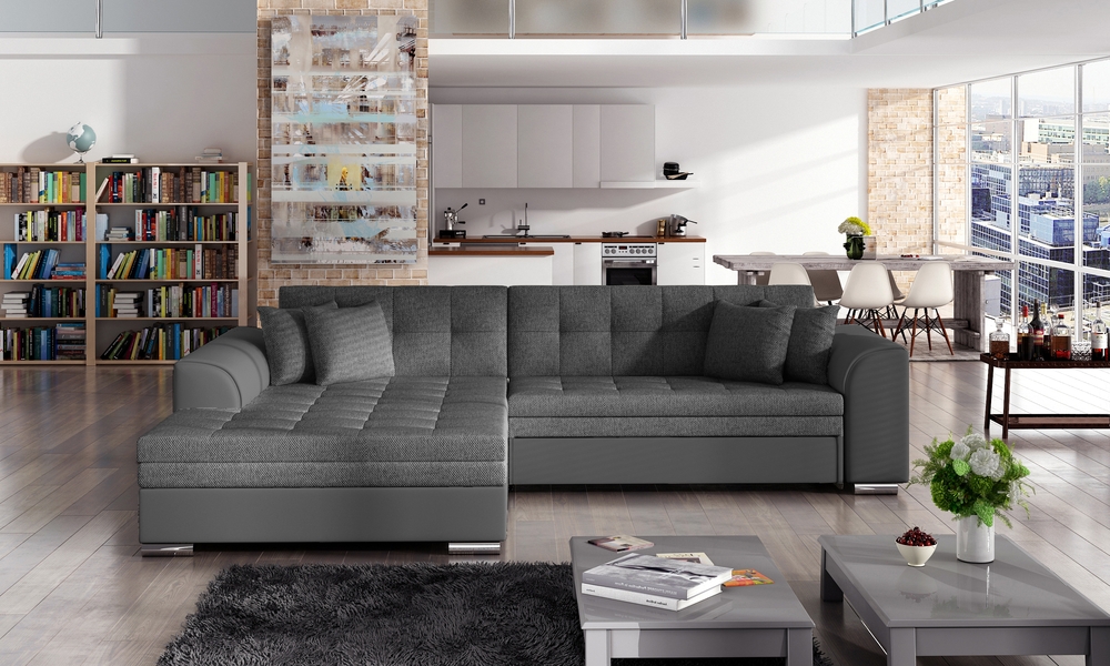 ZenHaven Corner Sofa Bed i96/S29