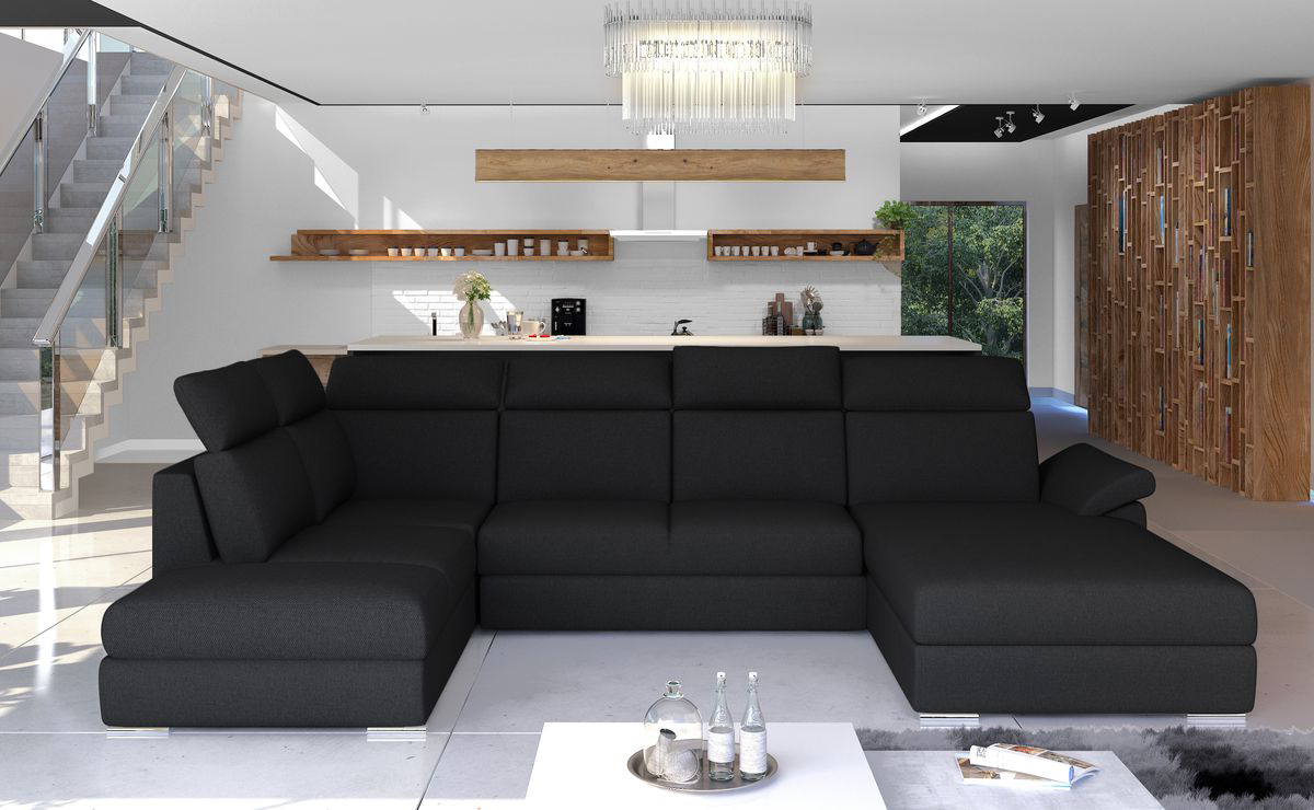 TranquilHaven U Shaped Sleeper with Storage S14