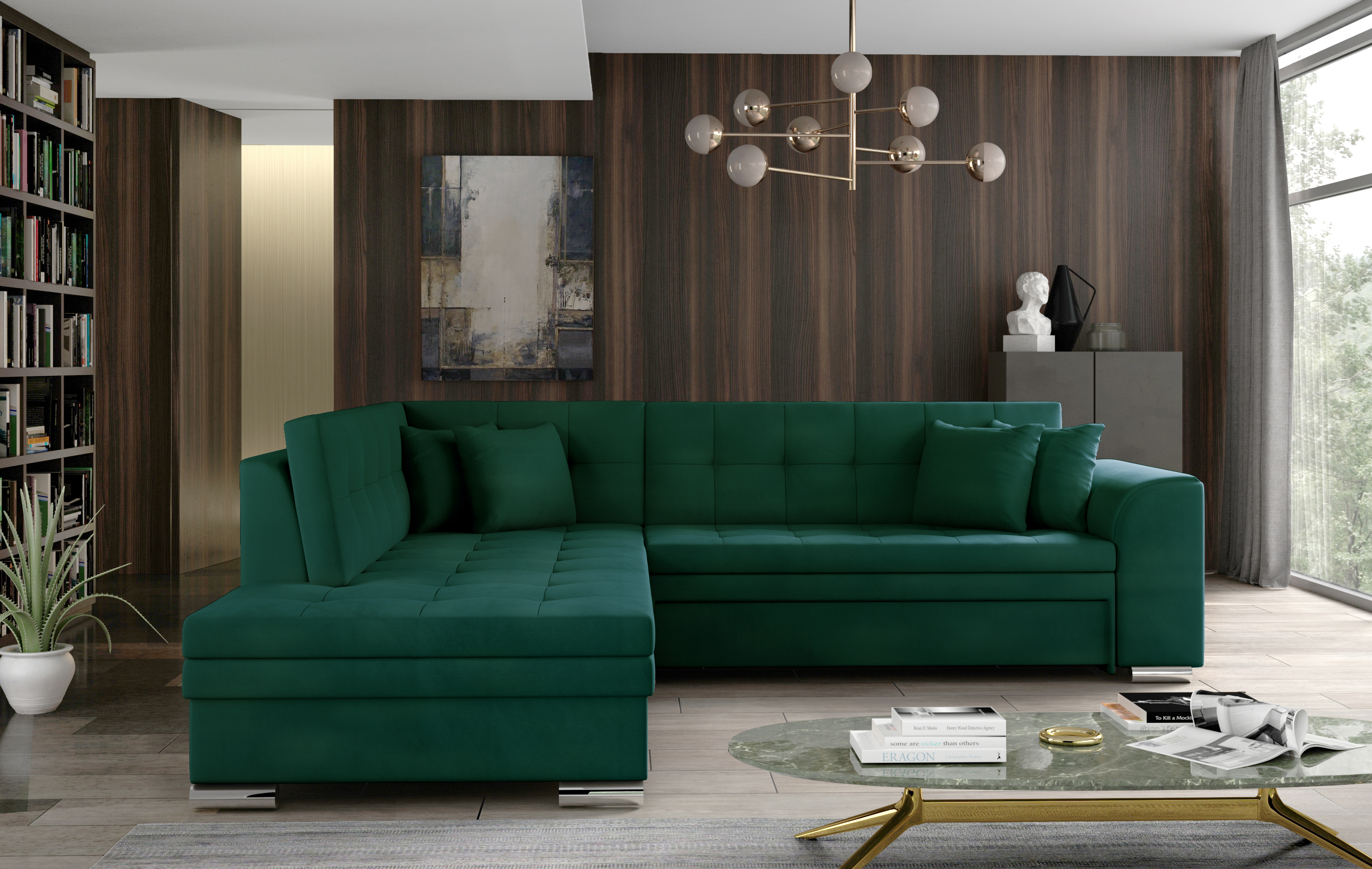 CozyDream Corner Sofa Bed M37