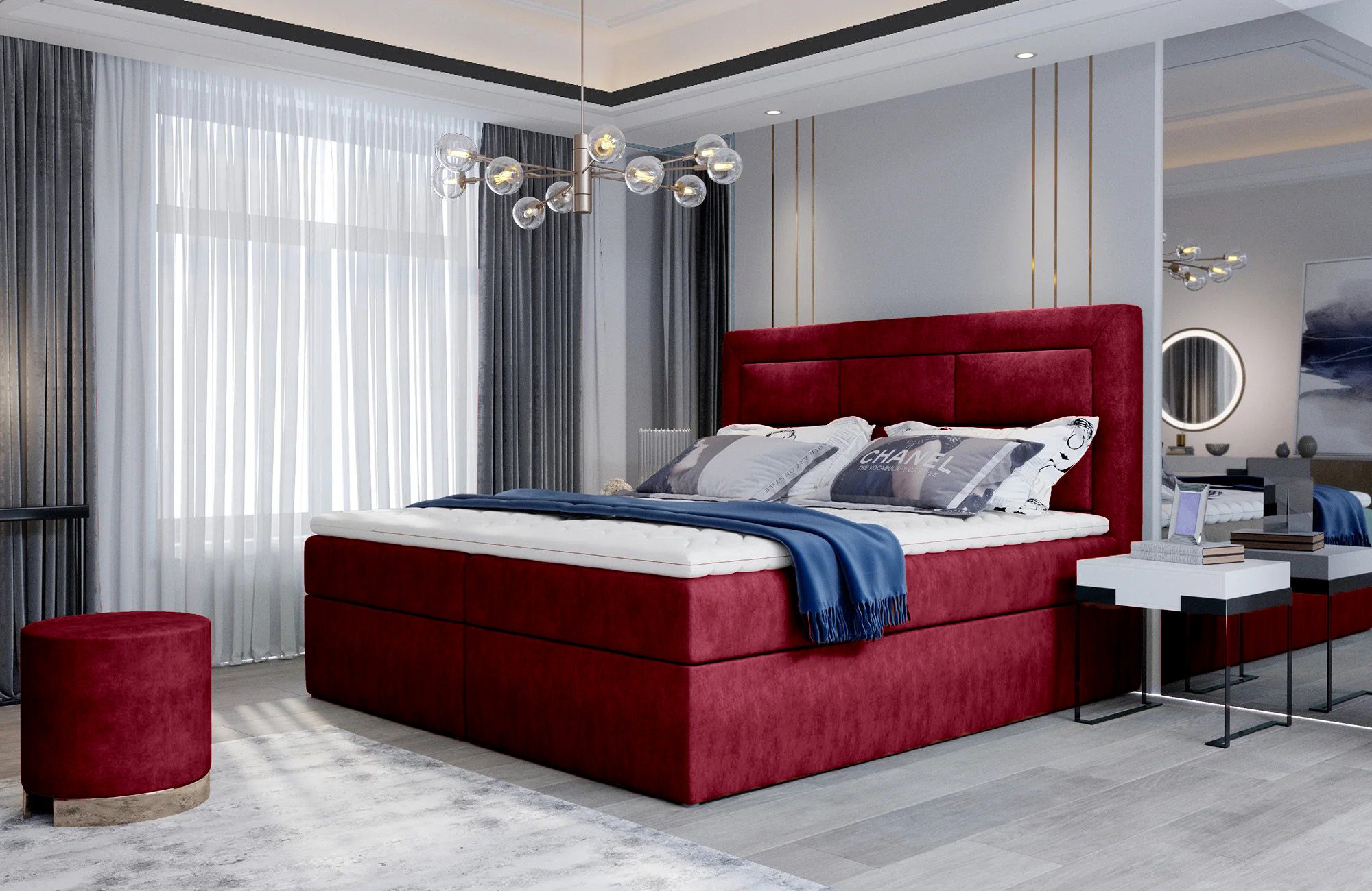 Signature Spring Box Bed with Storage D63