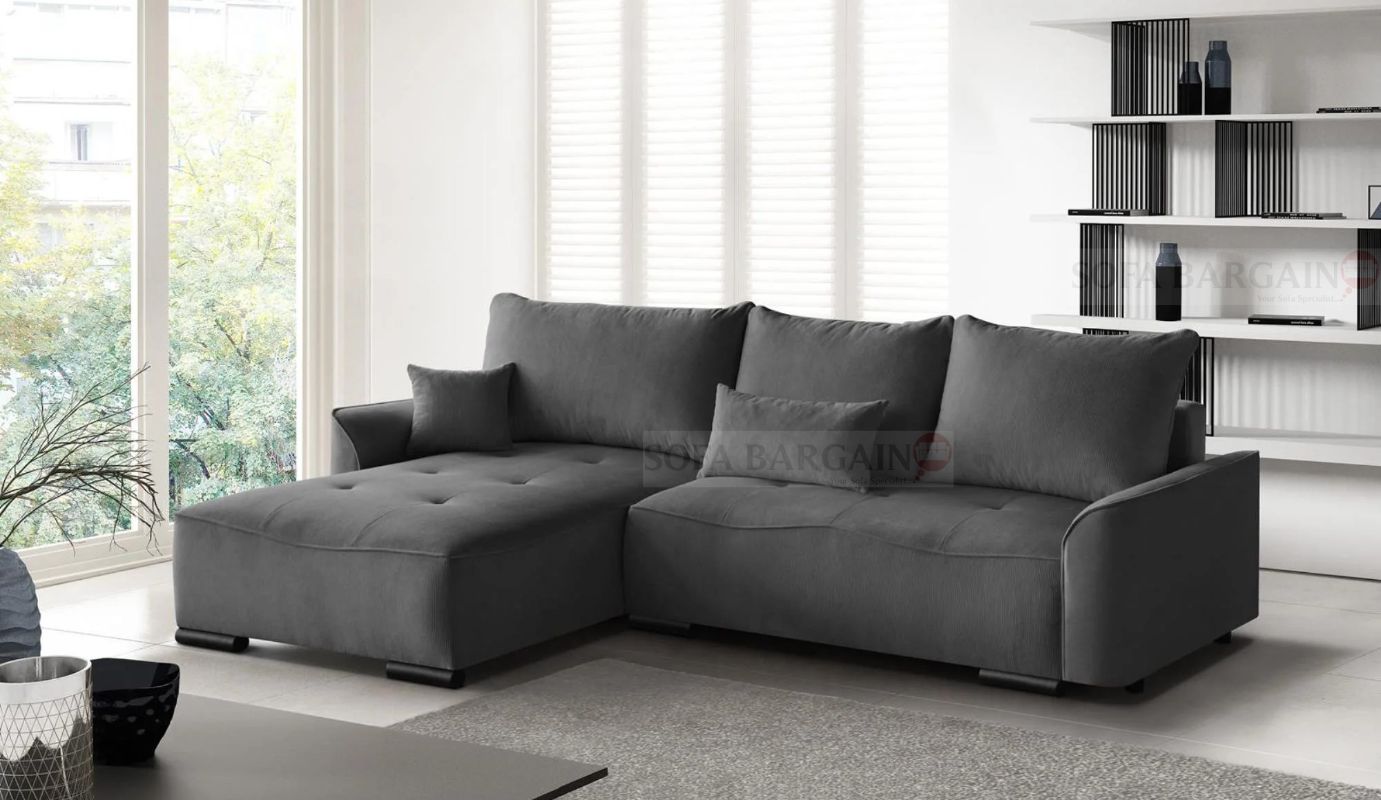 Launceston Corner Sofa Bed with Storage FJ16