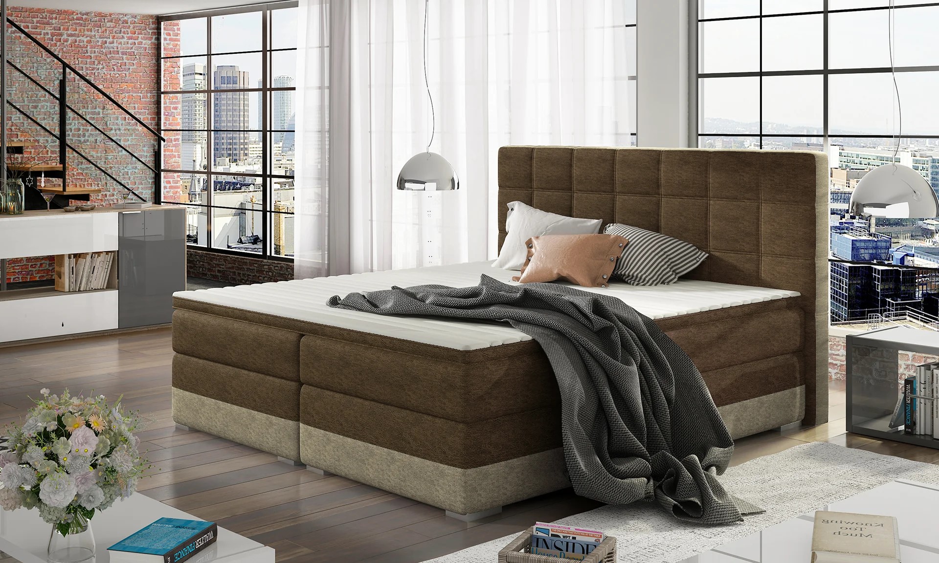 York Spring Box Bed with Storage D26/D21