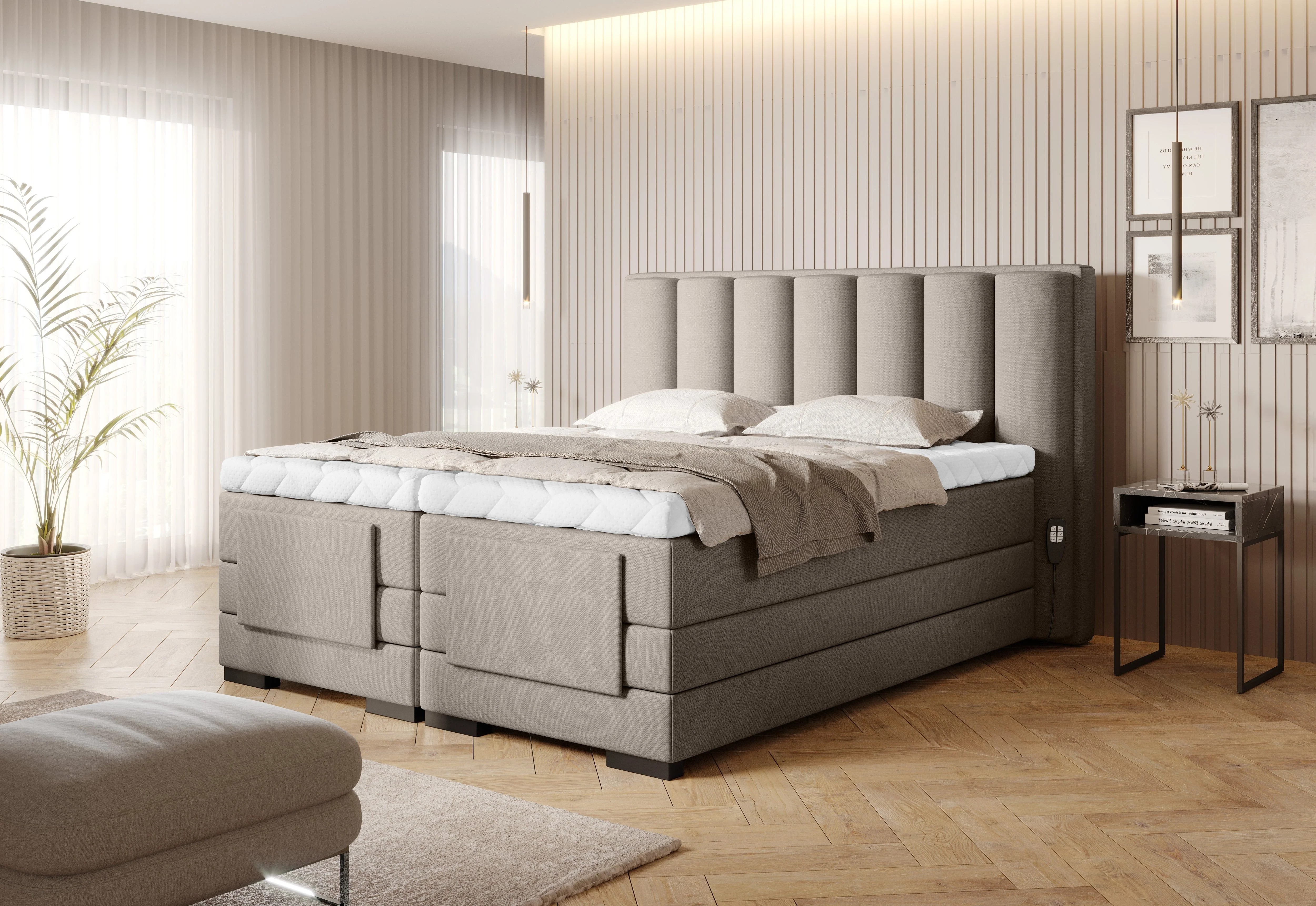 Cardiff Electronic Touch Adjustable Bed PC07