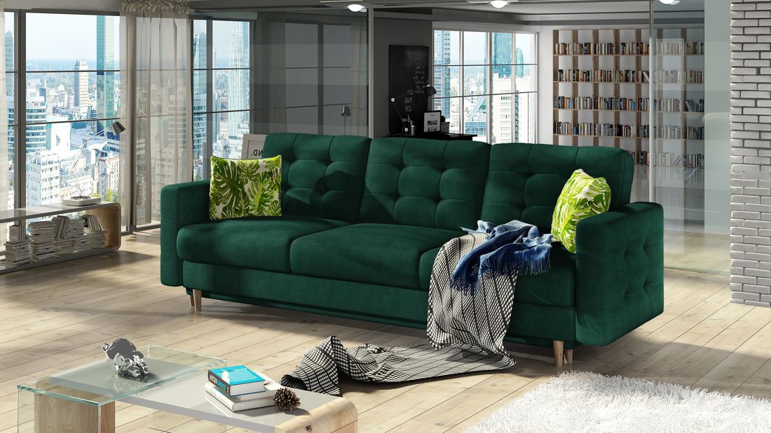 SereneLounge 3 + 1 Seater Sofa Set K19