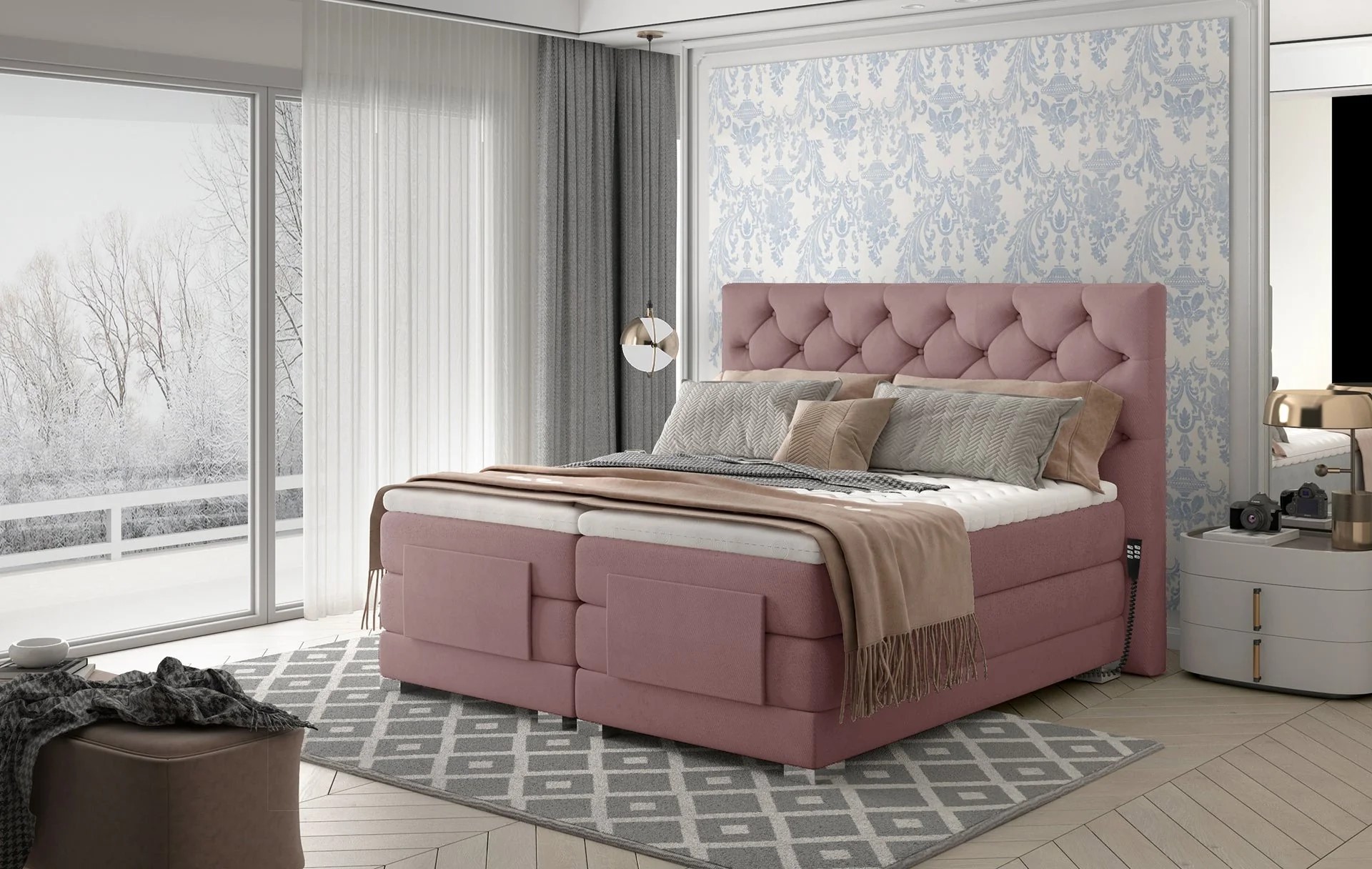 Best Electronic Touch Adjustable Bed MV63