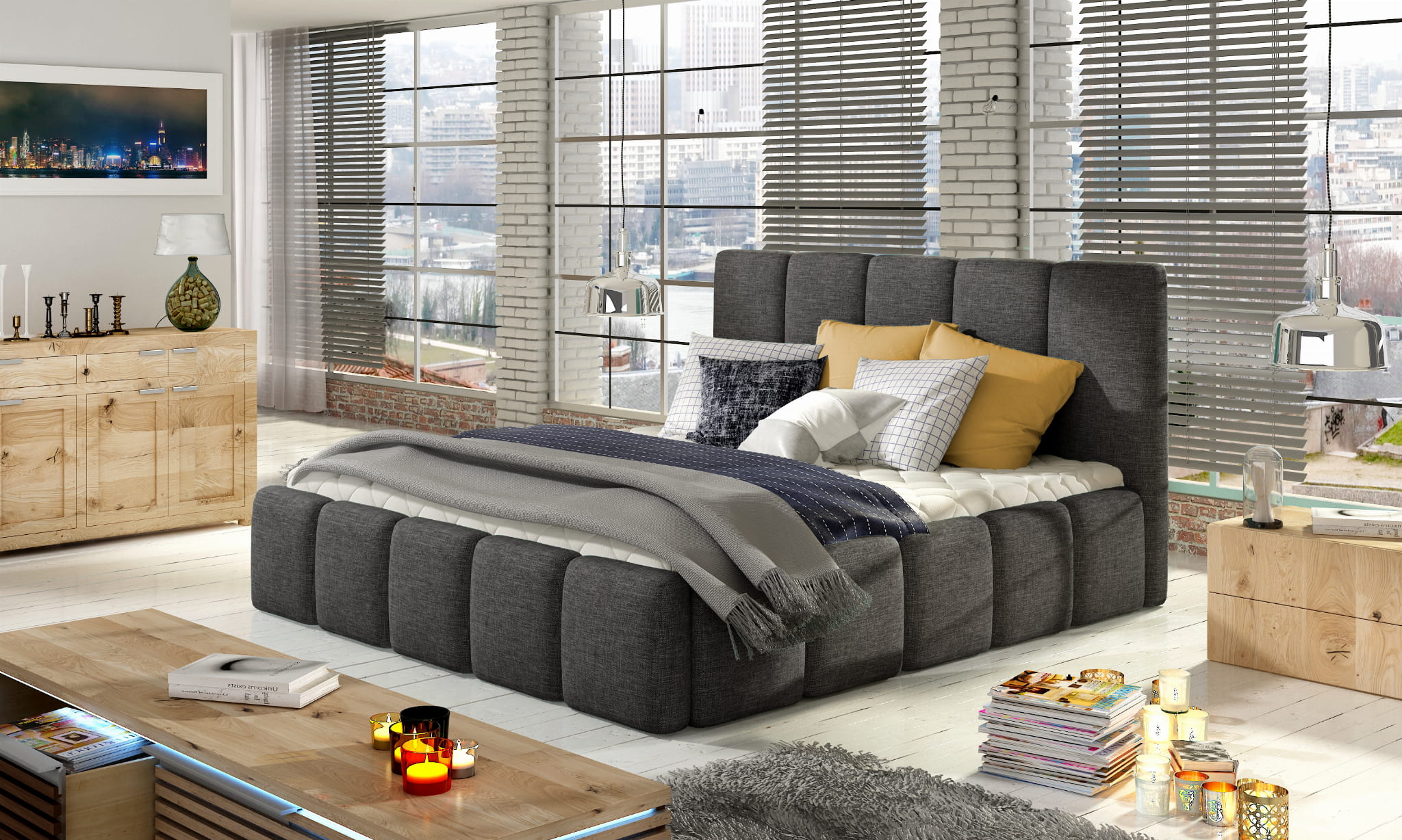 Edgware Upholstered Bed S05