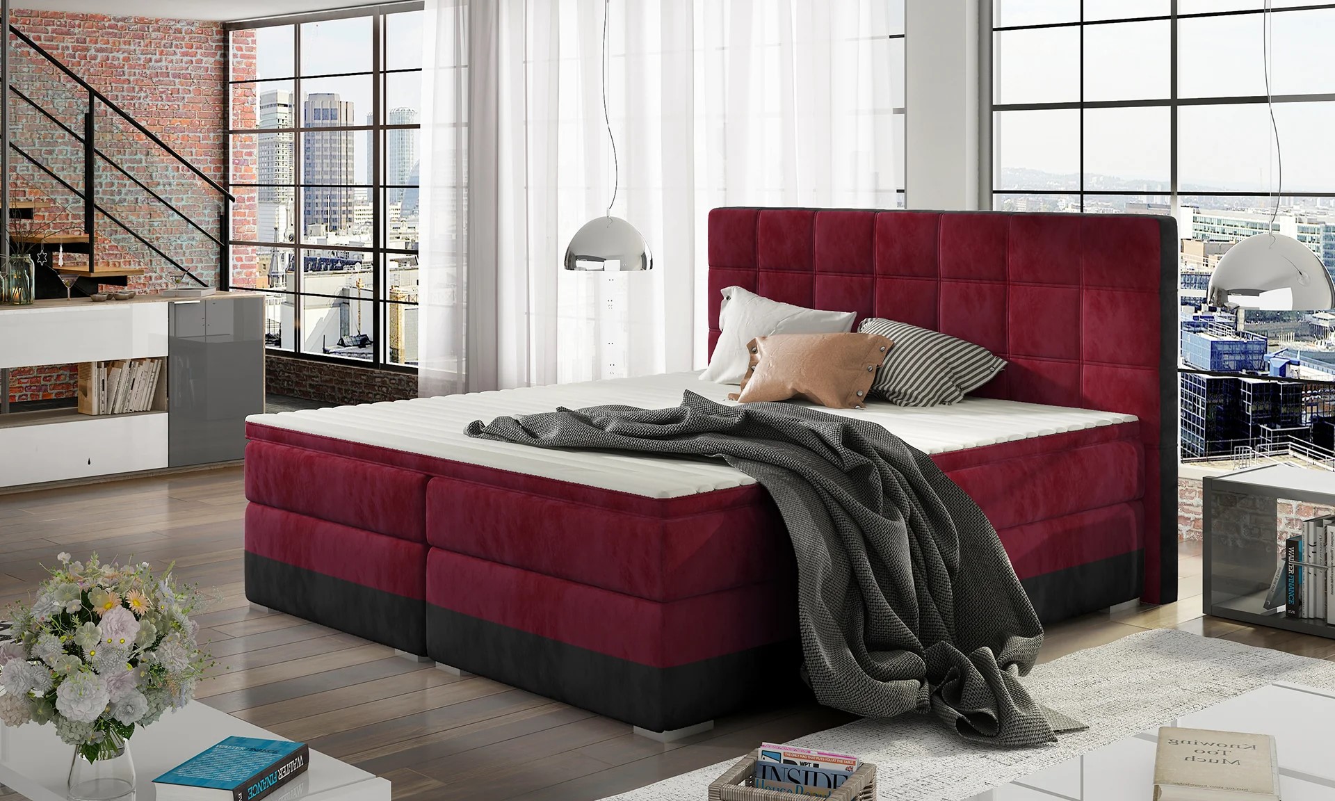 York Spring Box Bed with Storage RV59/RV100