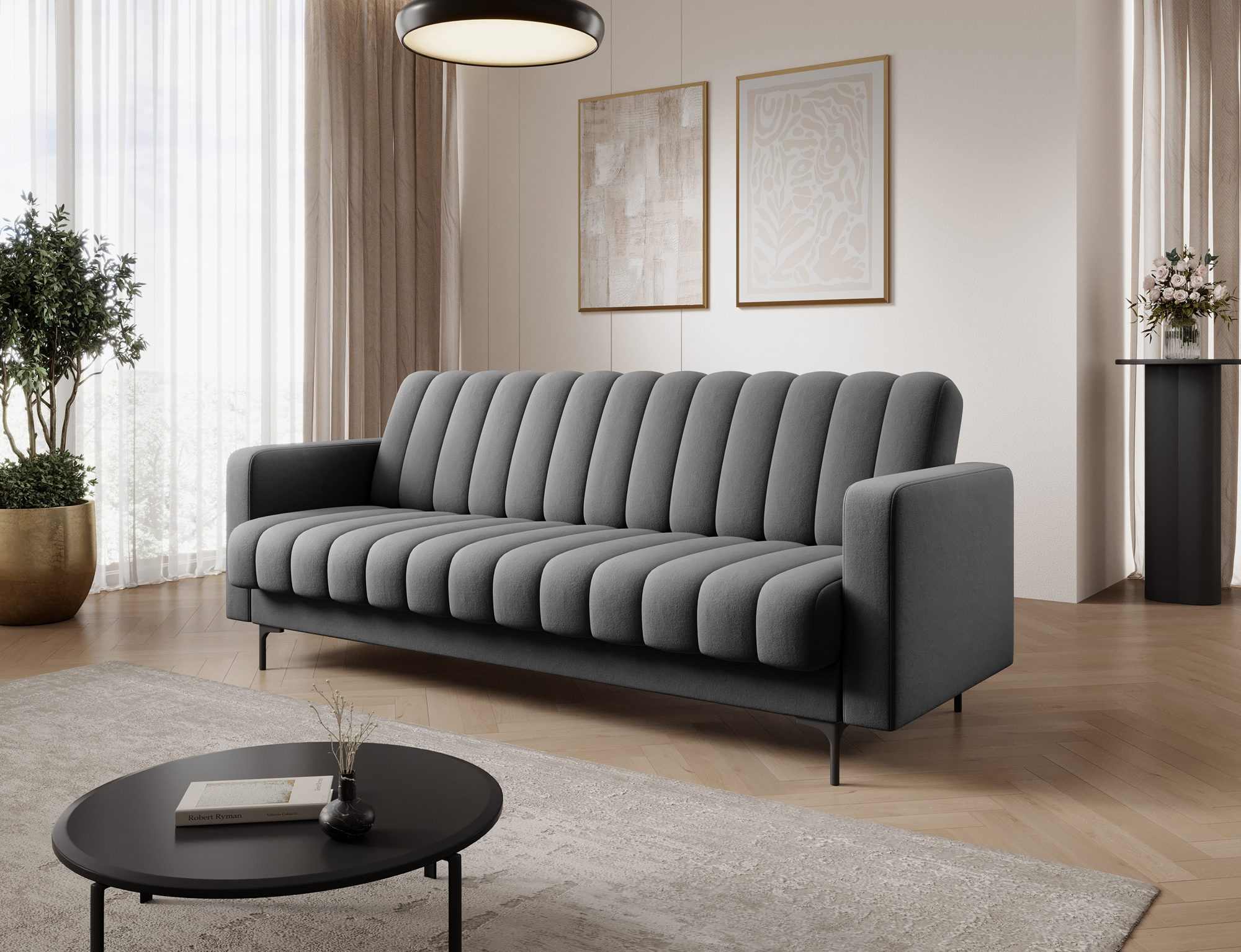 Rochdale Convertible Sofa with Storage SL06