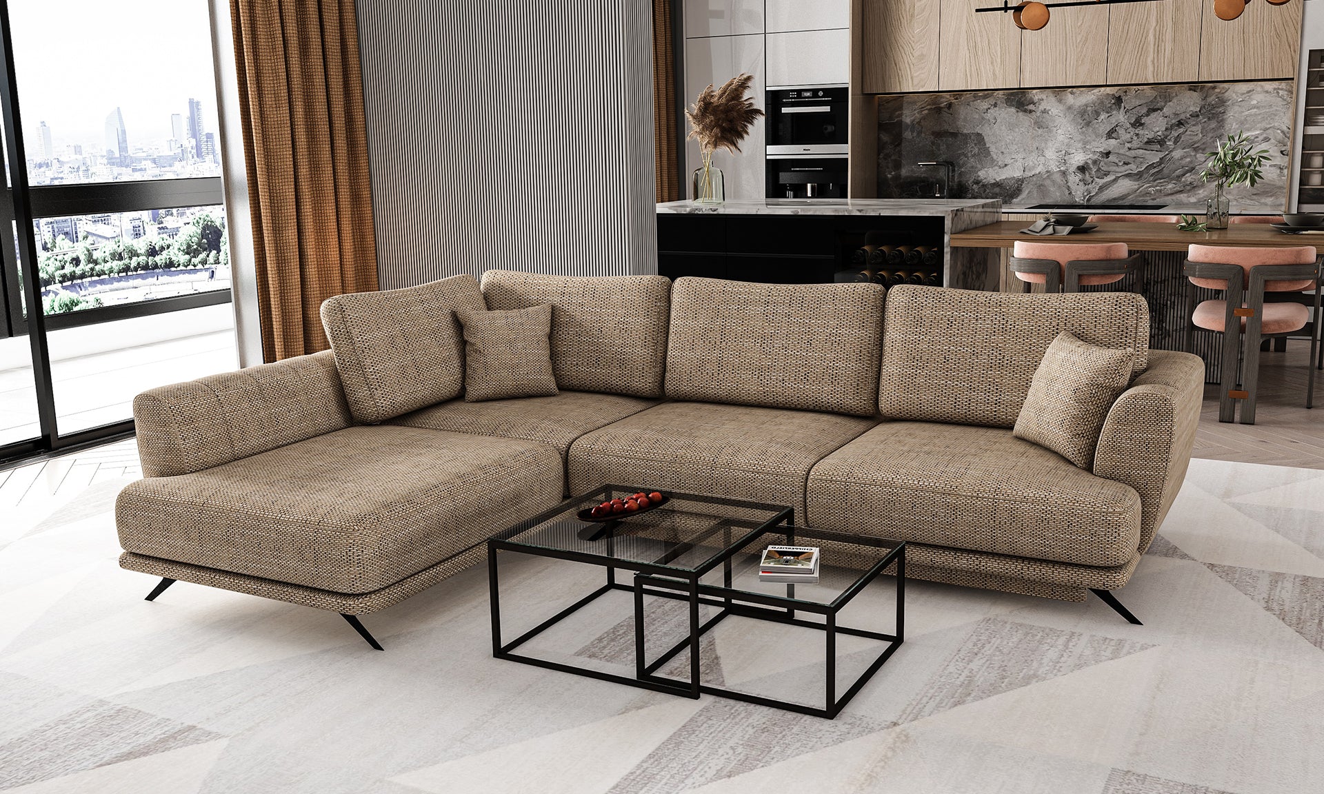 Camden Corner Sofa Bed with Storage MR20