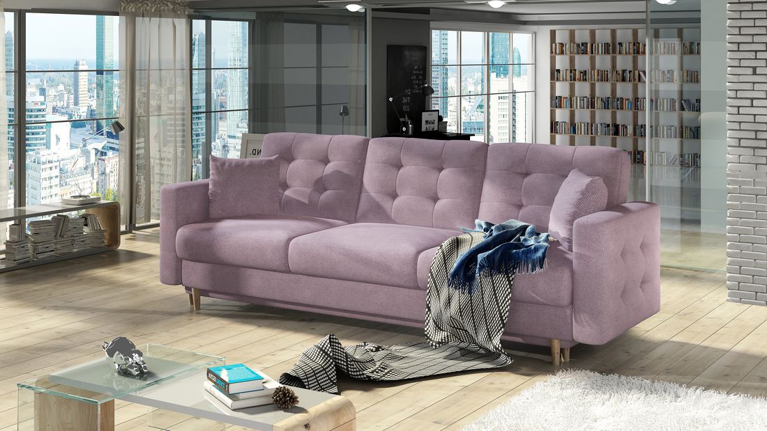 SereneLounge 3 + 1 Seater Sofa Set S61