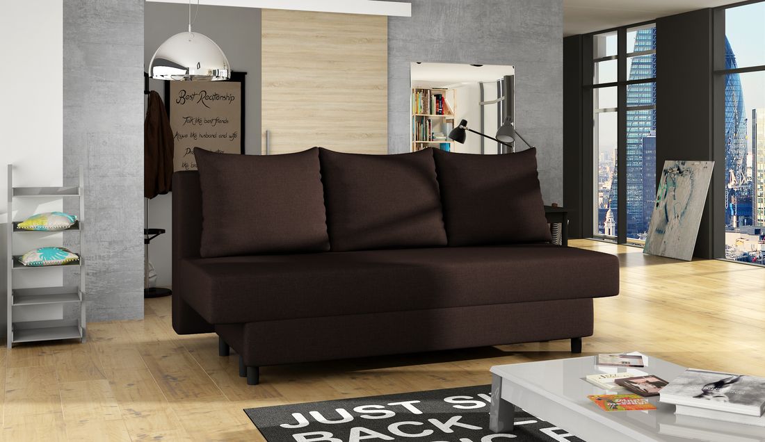 RelaxRight Sleeper Couch with Storage S16