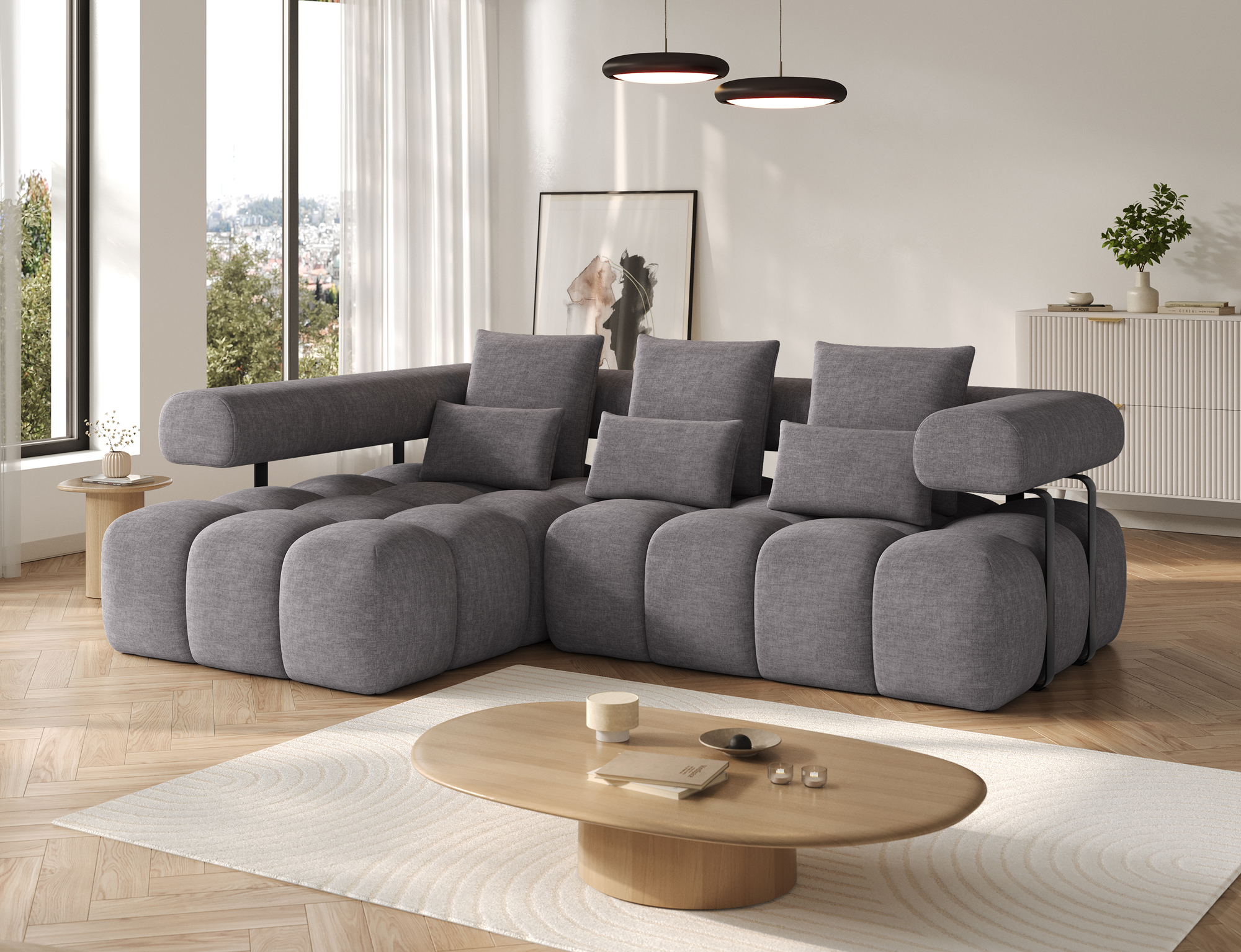 Eli Corner Sofa Bed MH03