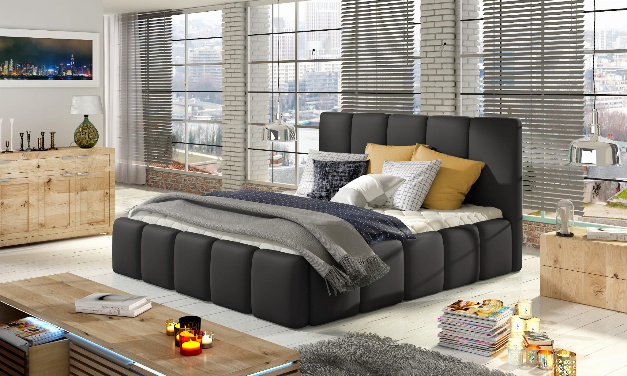 Edgware Upholstered Bed S11