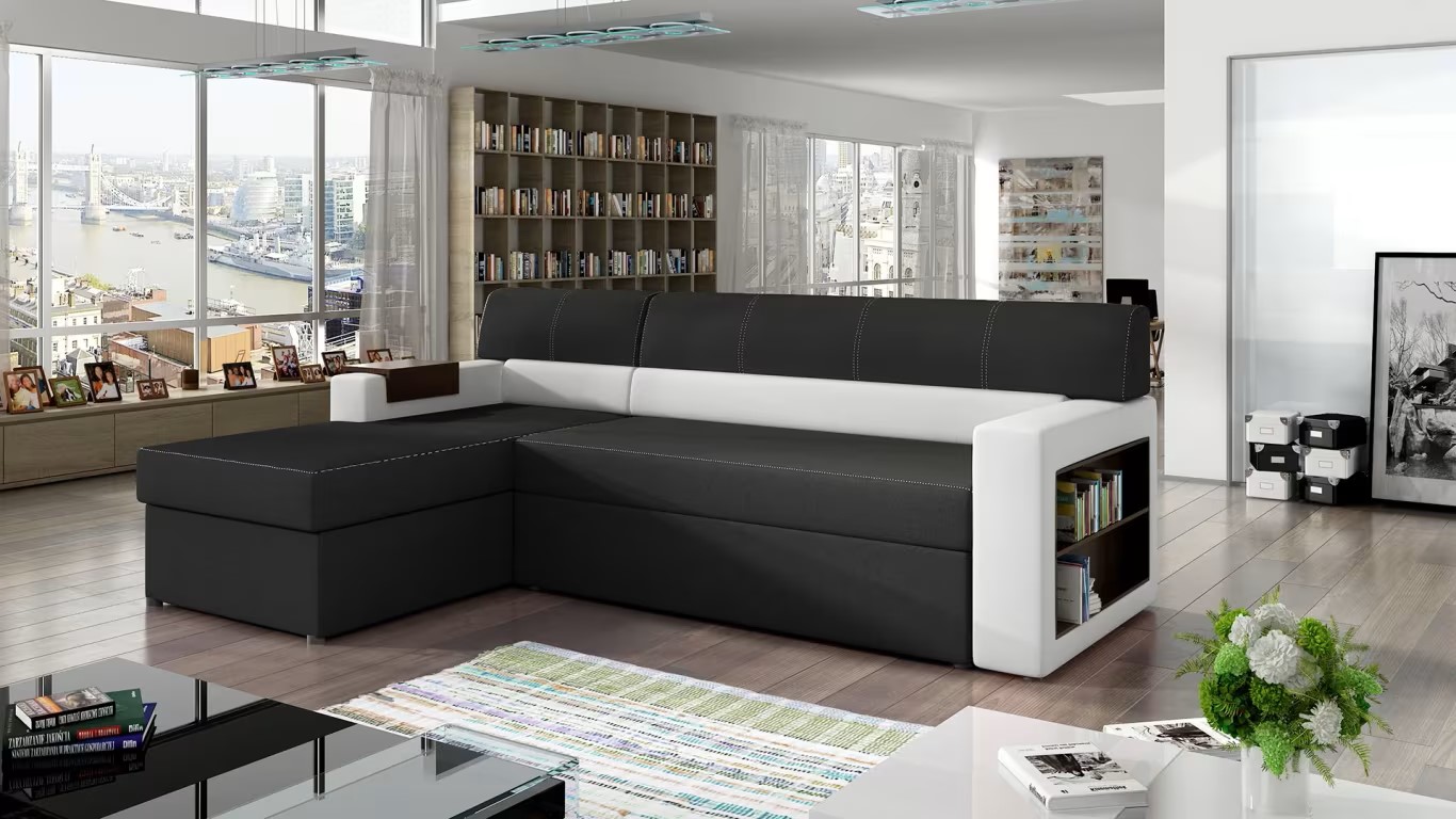 Richmond Corner Sofa Bed with Storage S14/S17
