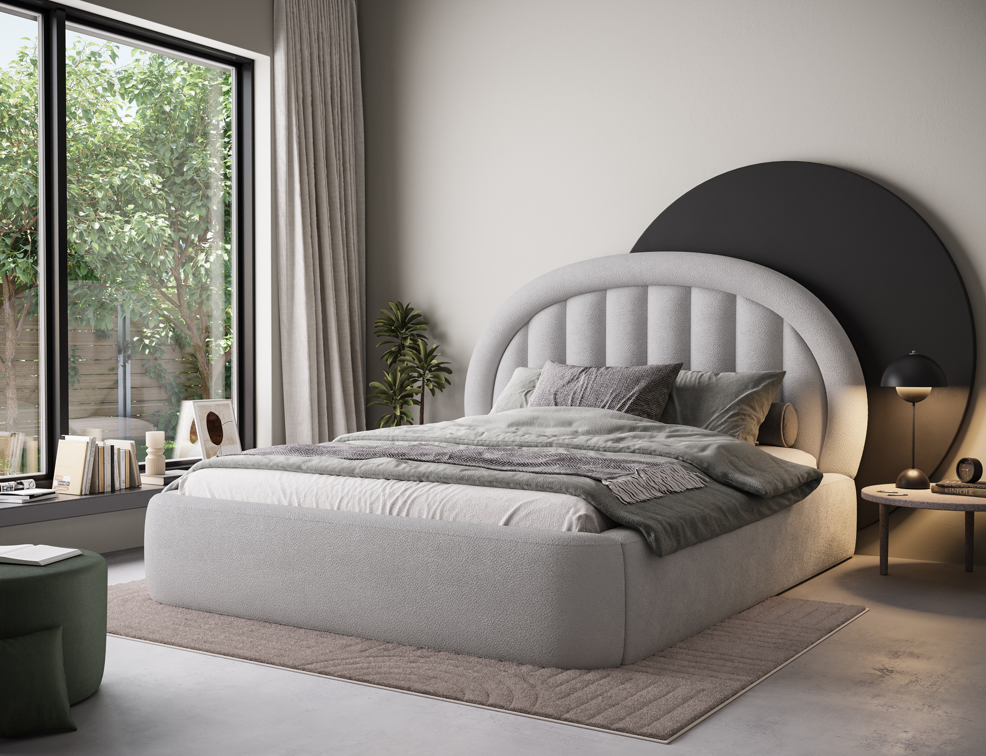 Tadeo Upholstered Bed AM01