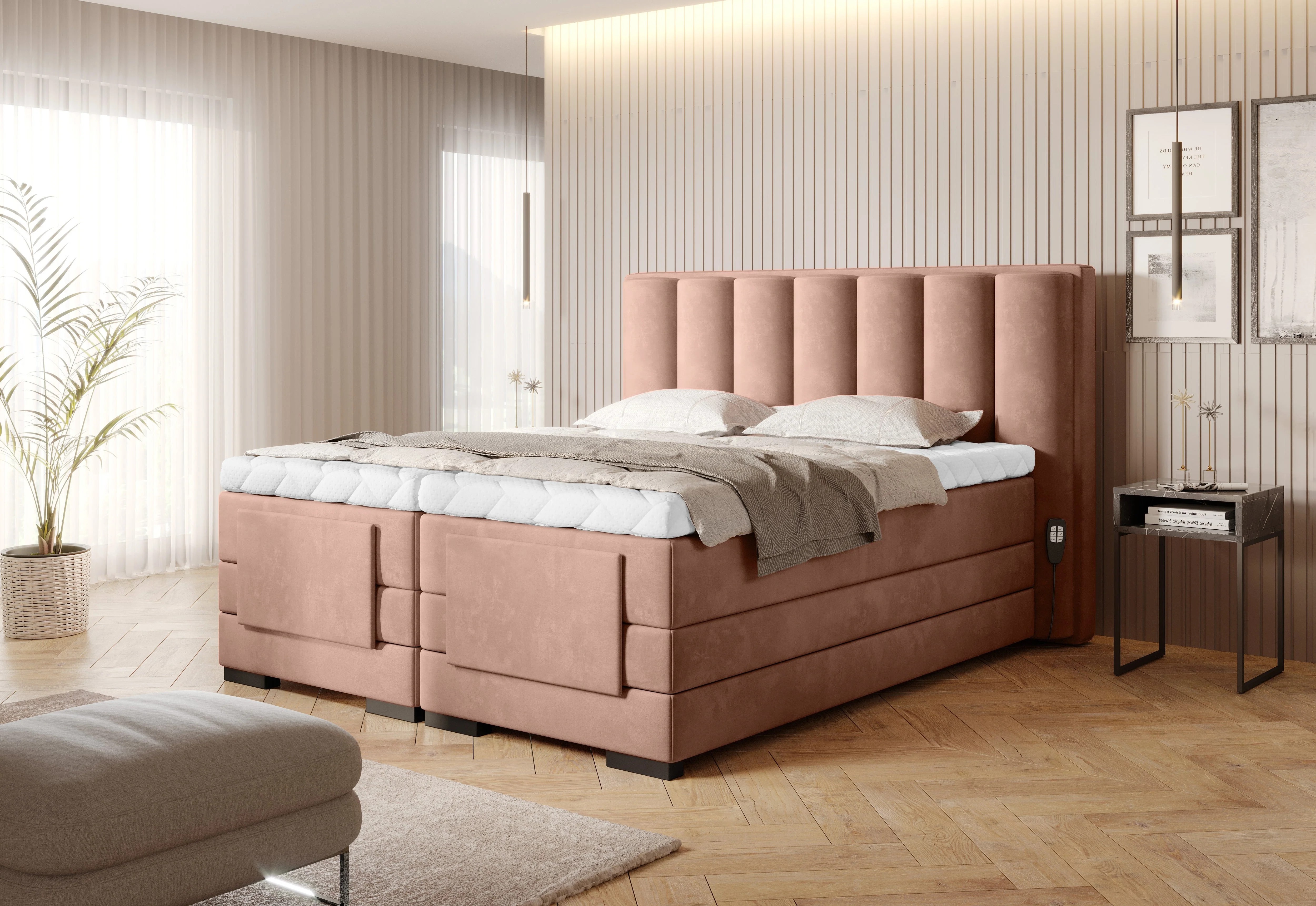 Cardiff Electronic Touch Adjustable Bed N24