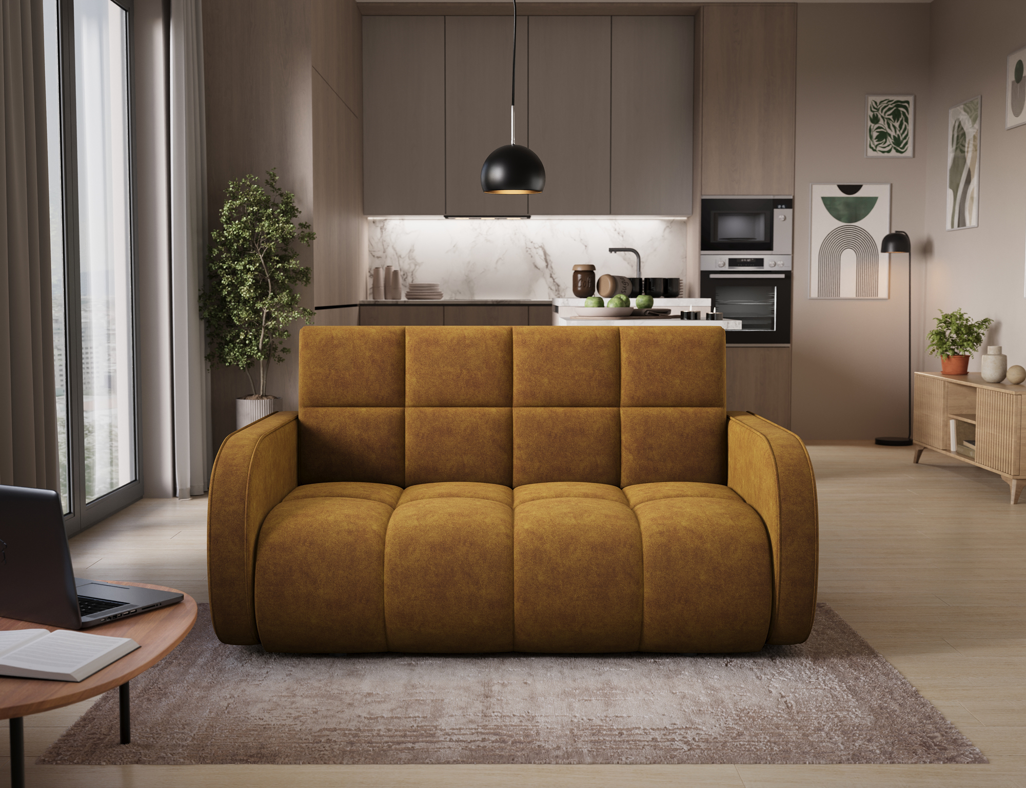 Dursley 3 Seater Sofa Bed with Storage AR45