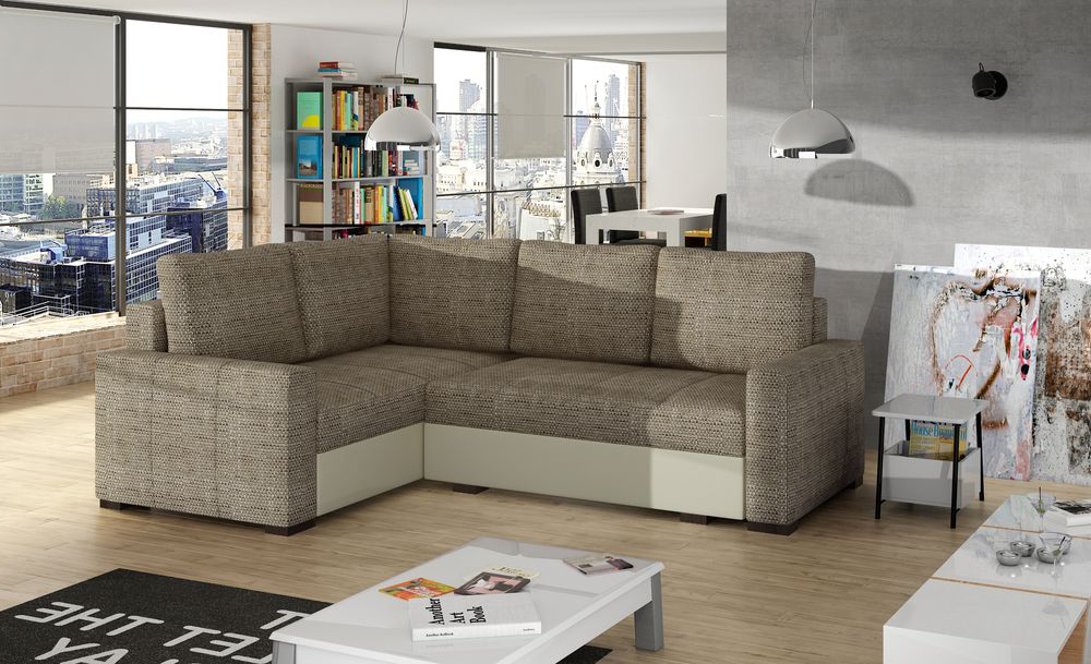 CozyNest Corner Sleeper with Storage B03/S33