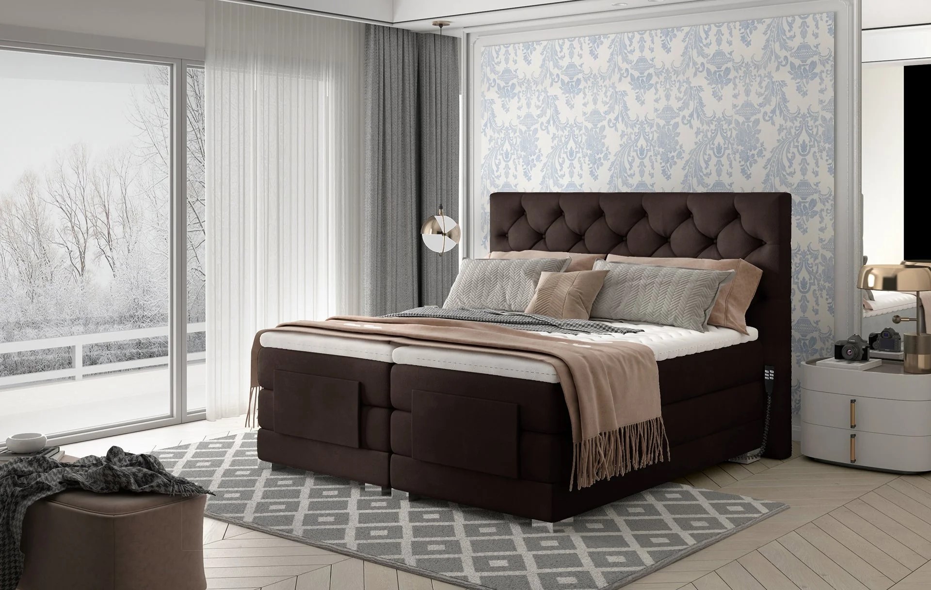 Best Electronic Touch Adjustable Bed M29