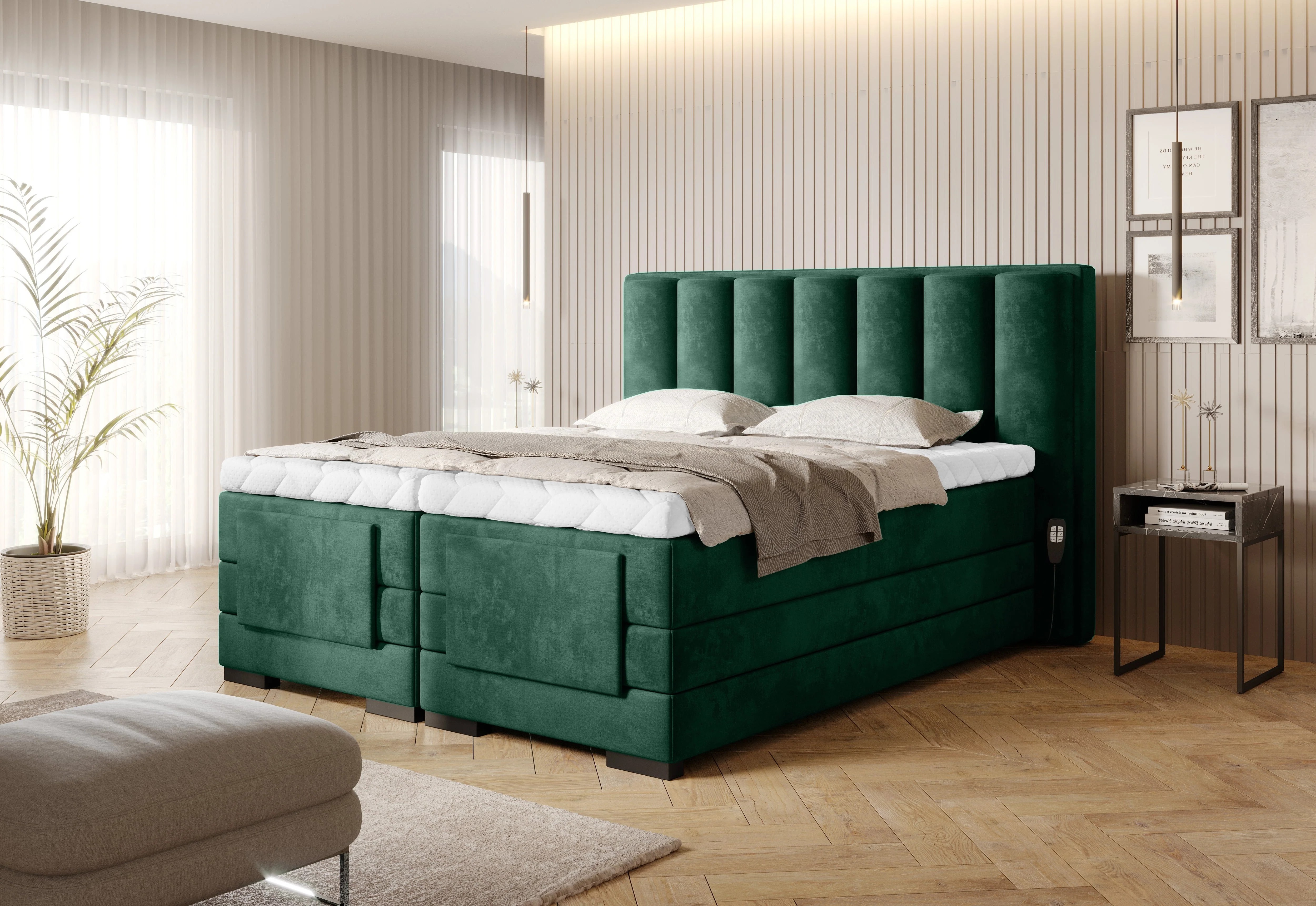 Cardiff Electronic Touch Adjustable Bed N35