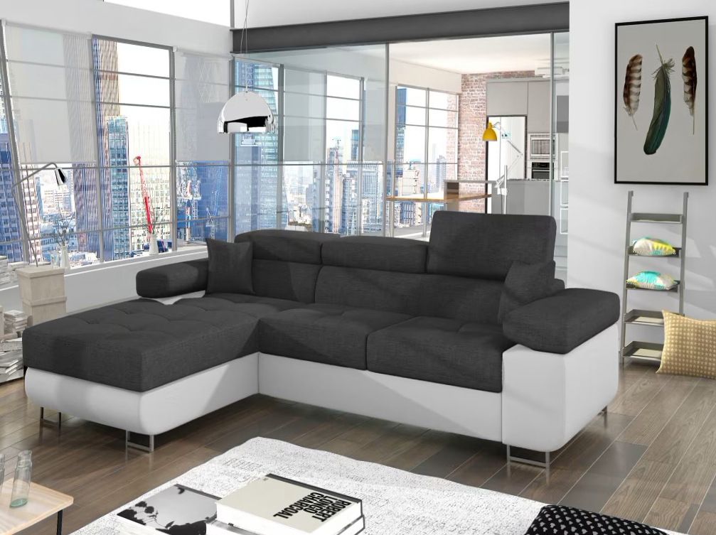 Edinburgh Mini Corner Sofa Bed with Storage S05/S17