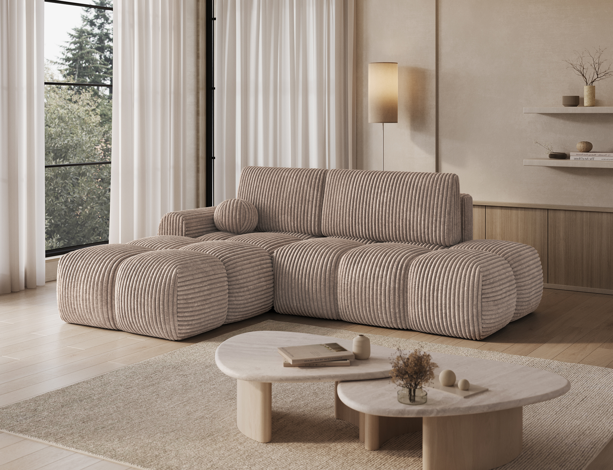 Valaria Corner Sofa Bed with Storage ML20