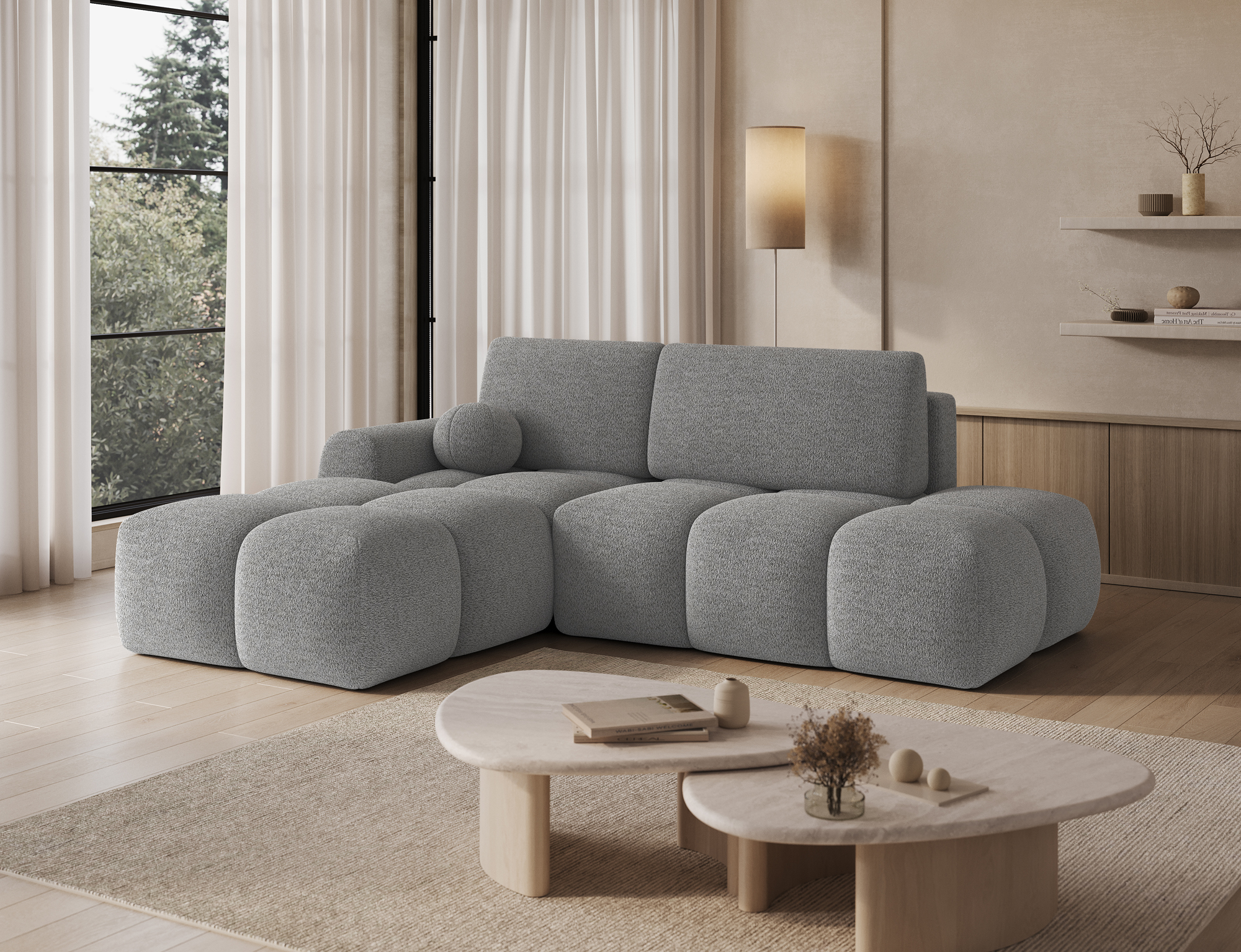 Valaria Corner Sofa Bed with Storage RY04