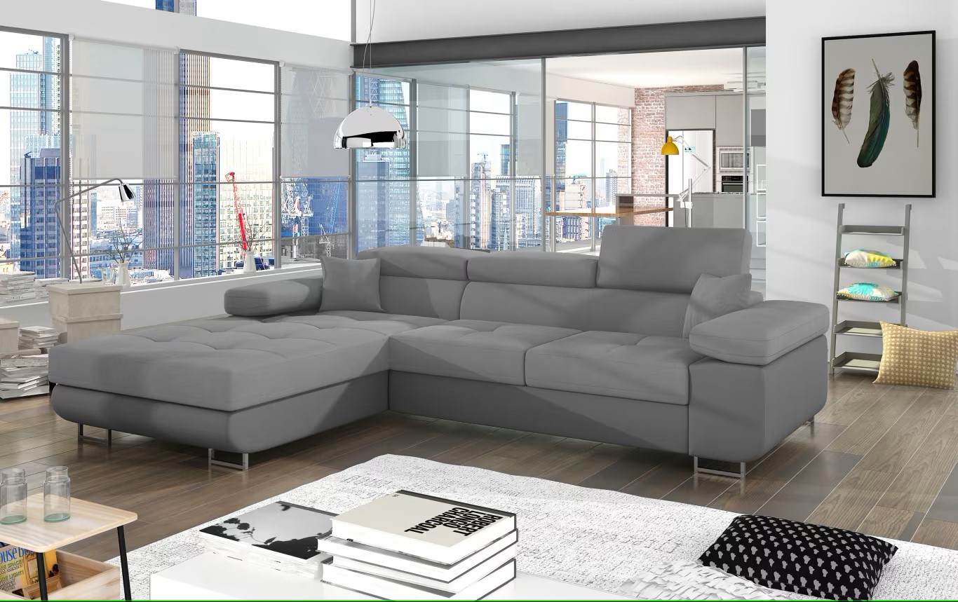 Edinburgh Corner Sofa Bed with Storage S83/S29