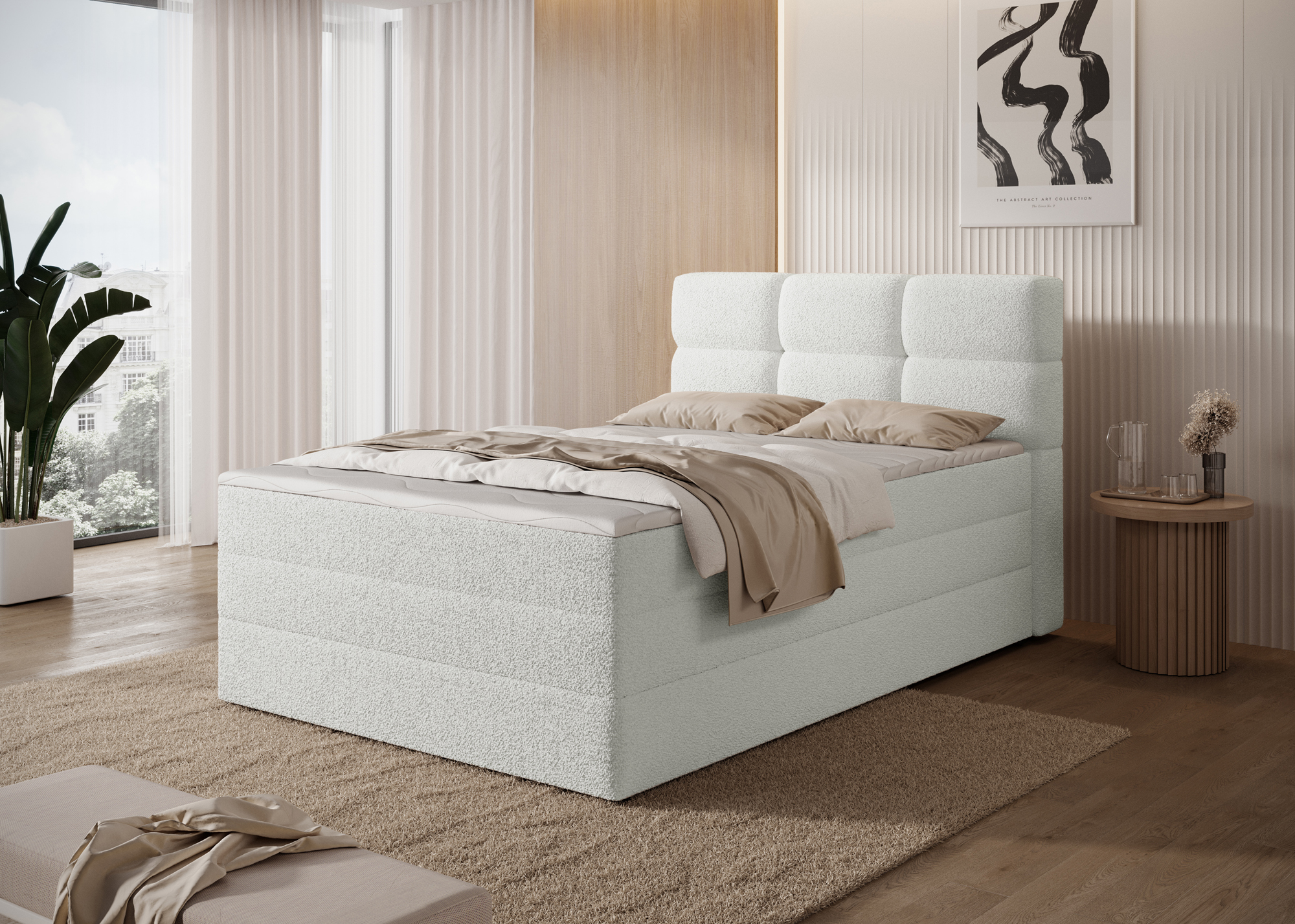 Singles Spring Box Bed with Storage RY01